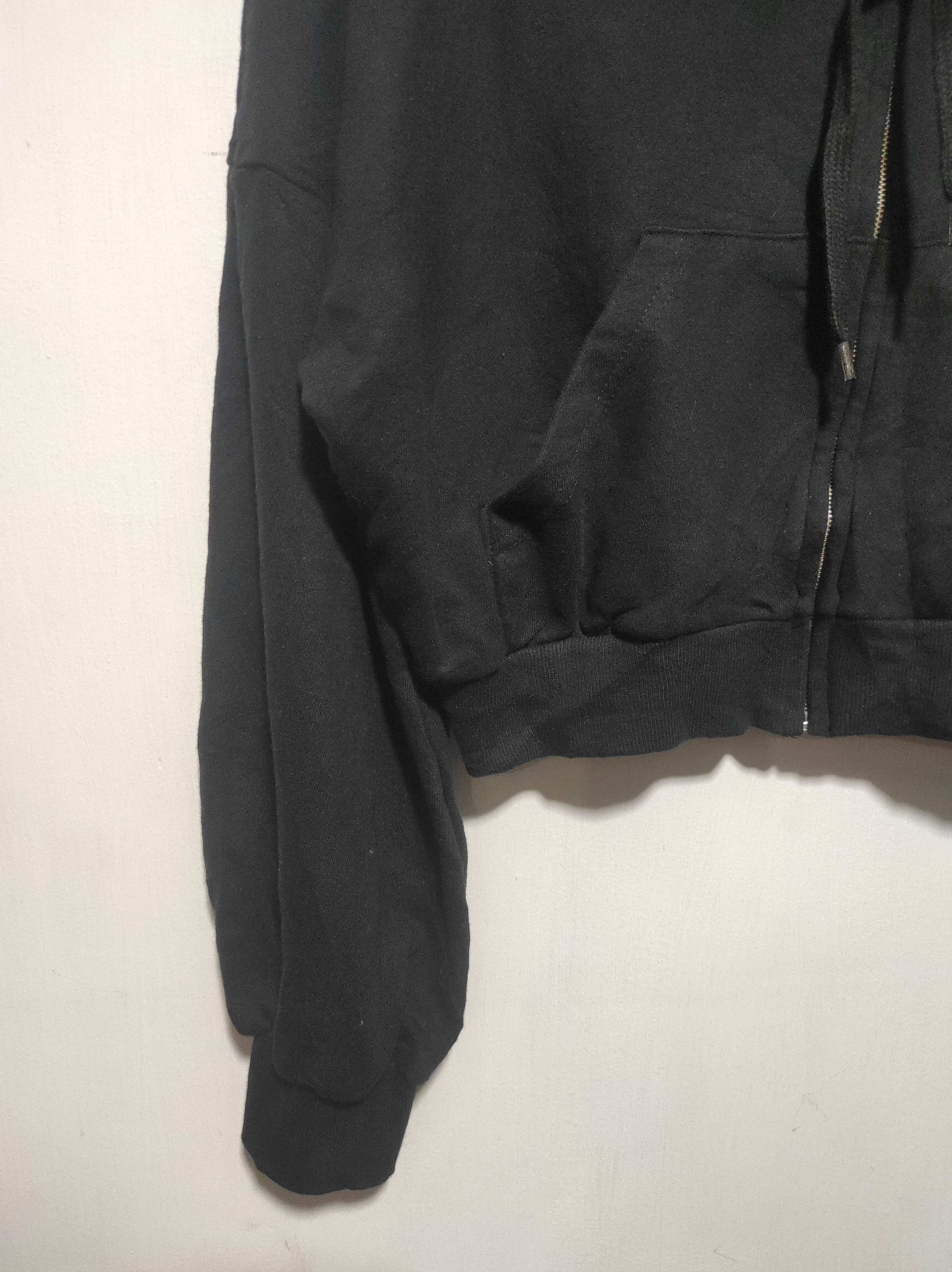 Hysteric Glamour Roco Black Crop USA Flag Zip Fur Hoodie if6was9 LGB style Size M / US 6-8 / IT 42-44 - 6 Thumbnail