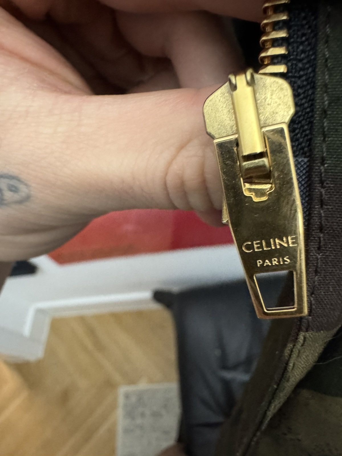 Celine Celine Hunting Camo Parka Hedi Slimane Suede Brown Gold Size US M / EU 48-50 / 2 - 9 Thumbnail