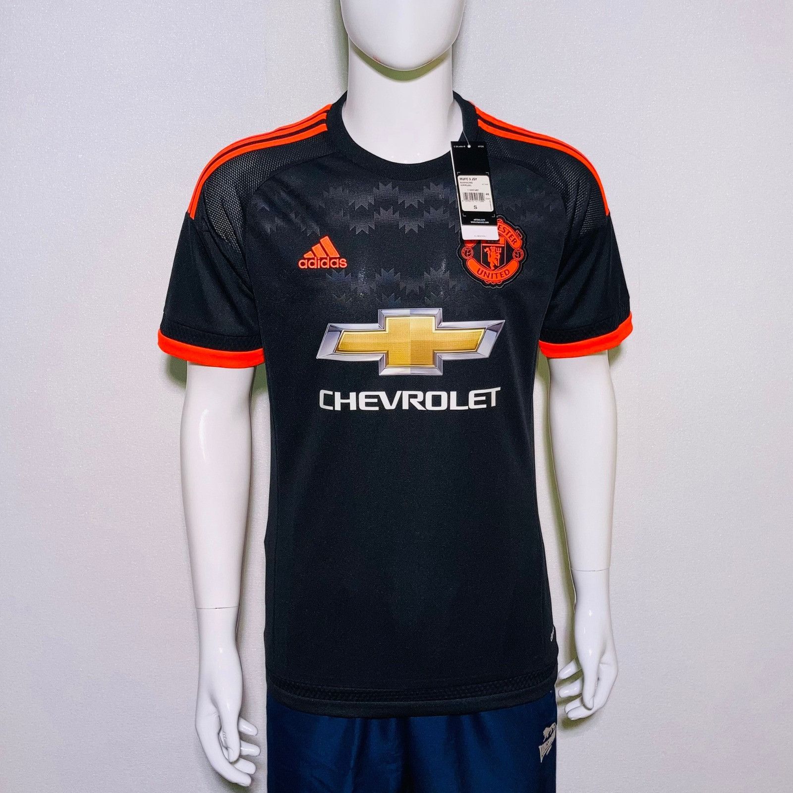 Adidas 2015-16 Manchester United Third Rooney 10 Adidas AC1445 Size US S / EU 44-46 / 1 - 3 Thumbnail