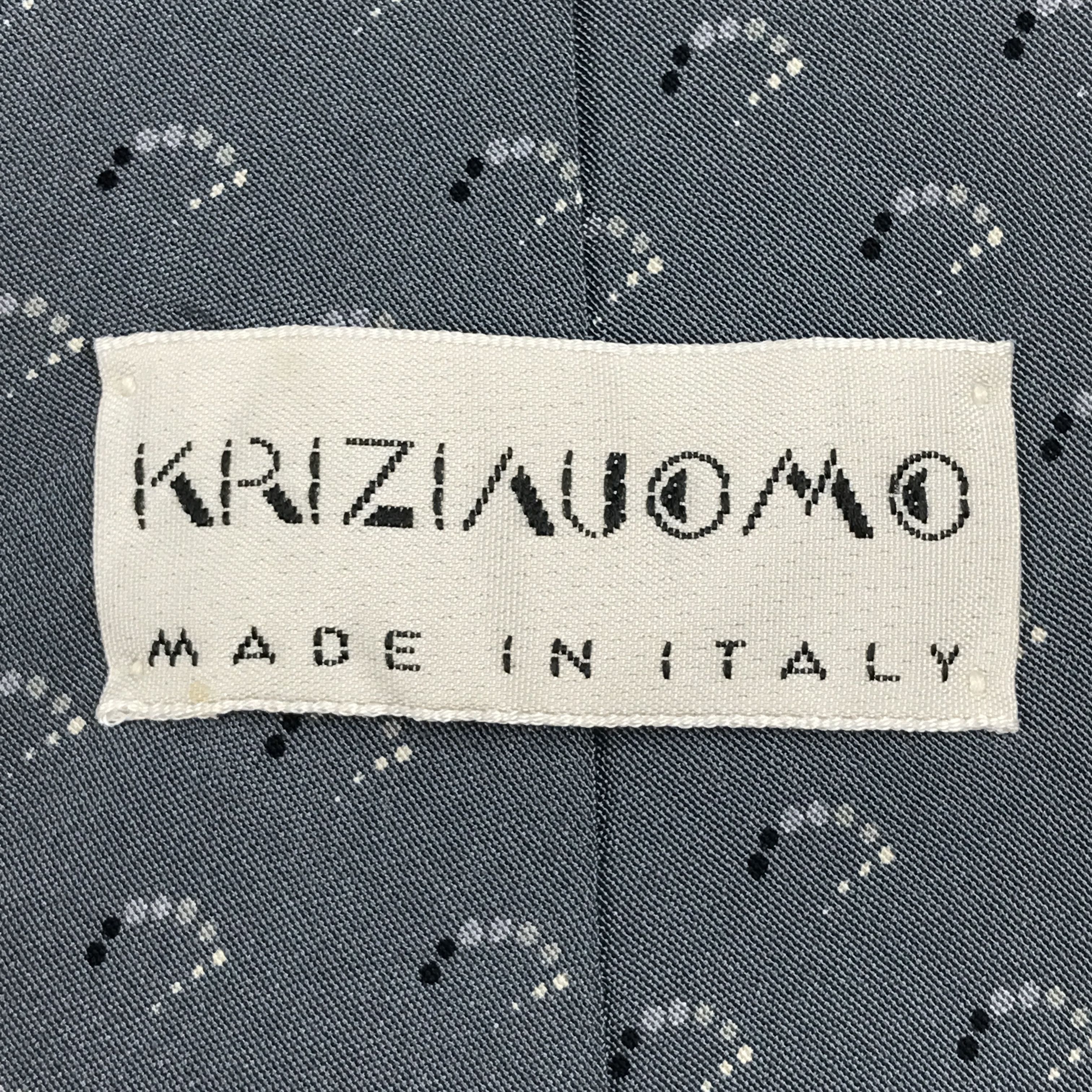 Krizia Uomo × Vintage Vintage Krizia Uomo Silk Necktie Size ONE SIZE - 8 Thumbnail