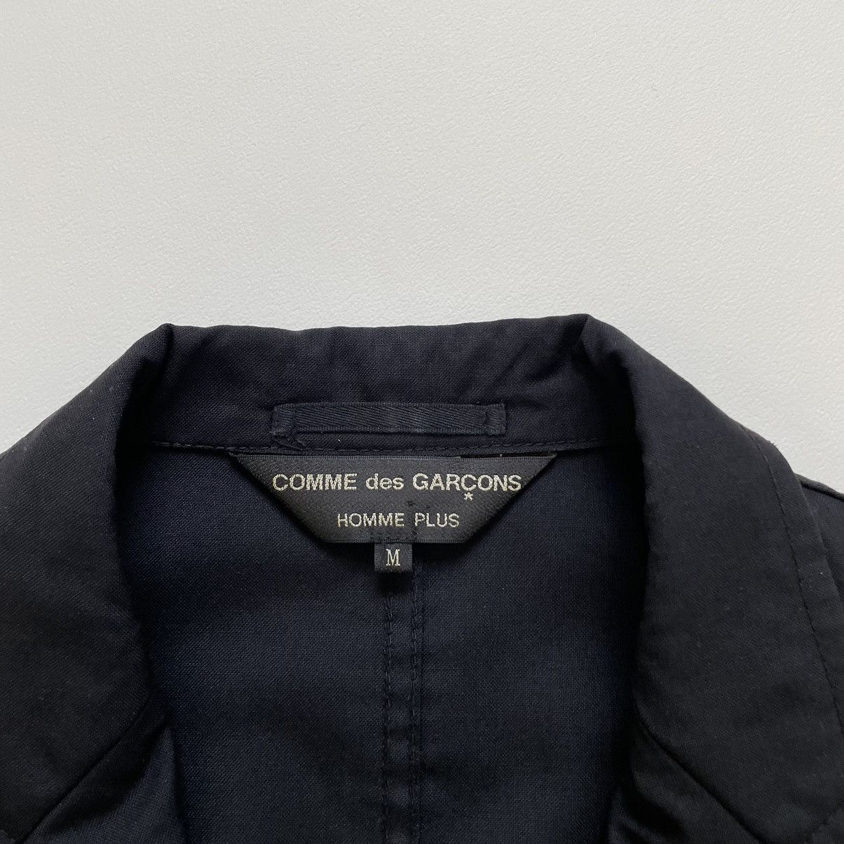 Comme des Garcons S/S 12 ‘Frilled Sleeve’ Black Wool Blazer Size 38R - 4 Thumbnail