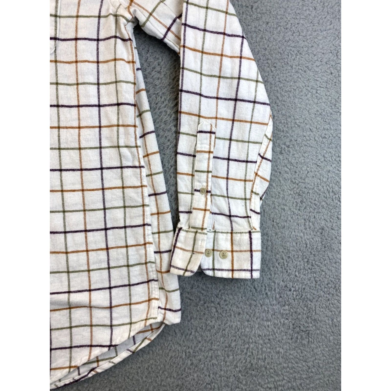 Croft & Barrow Croft & Barrow Men’s Dress Shirt Long Sleeve Button Down Plaid L 77-23 Size 42R - 2 Thumbnail