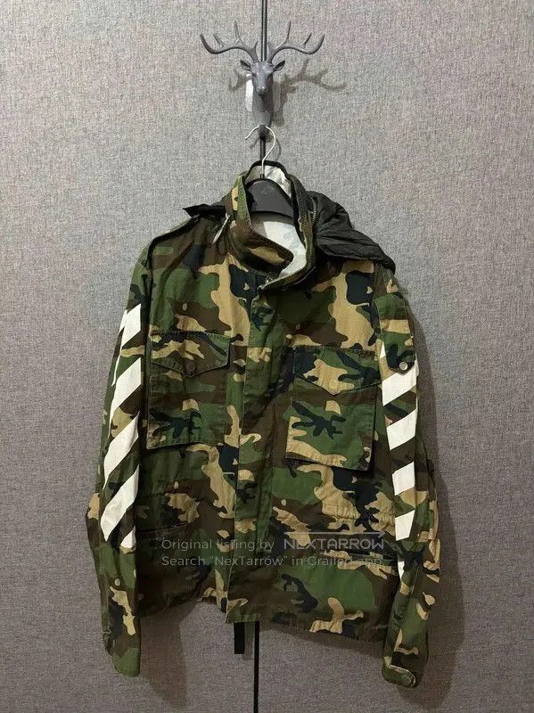 Other Off-White Camouflage Embroidered Jacket for Men . Size US M / EU 48-50 / 2 - 1 Thumbnail