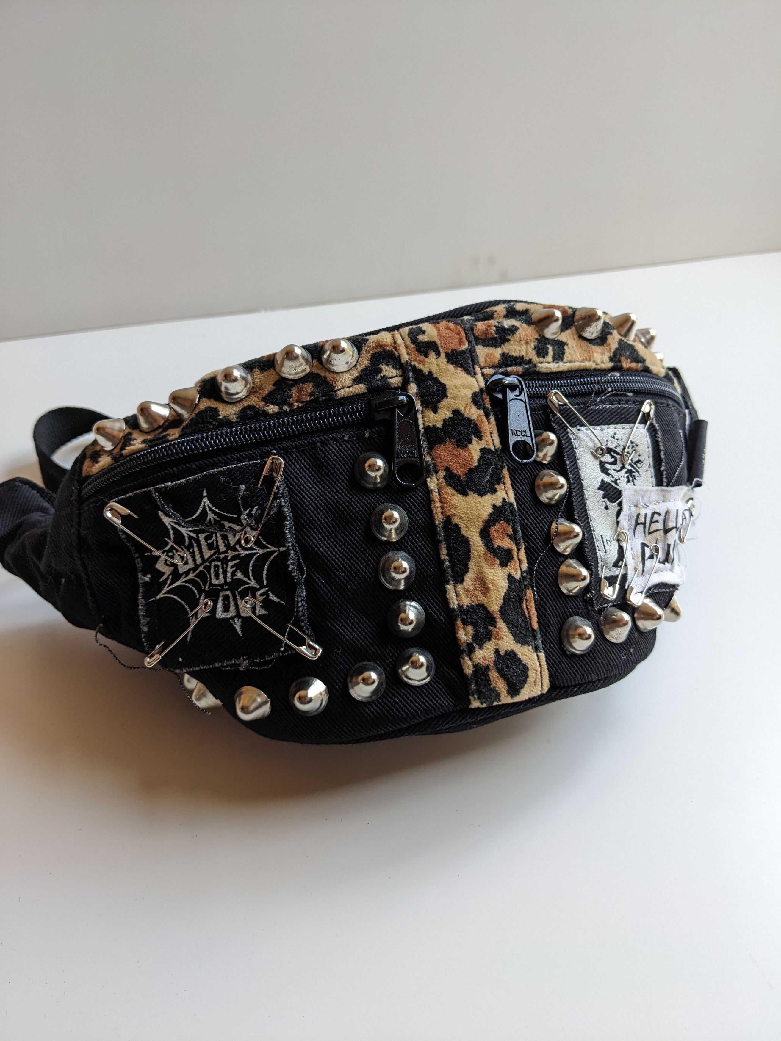 Seditionaries Hellcat Punk leopard waistbag Size ONE SIZE - 1 Thumbnail