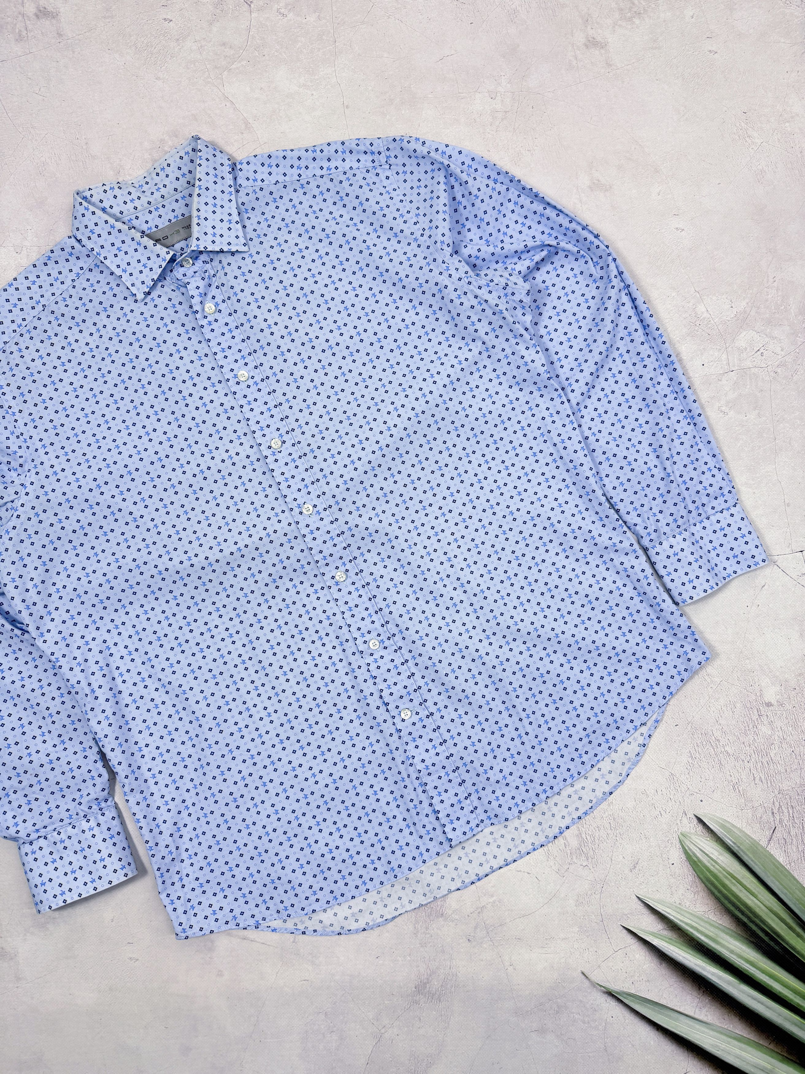 Etro Etro Shirt Light Blue & Geometric Turtles Size US L / EU 52-54 / 3 - 4 Thumbnail