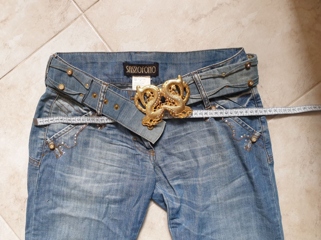 Other Sassofono jeans sz M Size 30" / US 8 / IT 44 - 6 Thumbnail