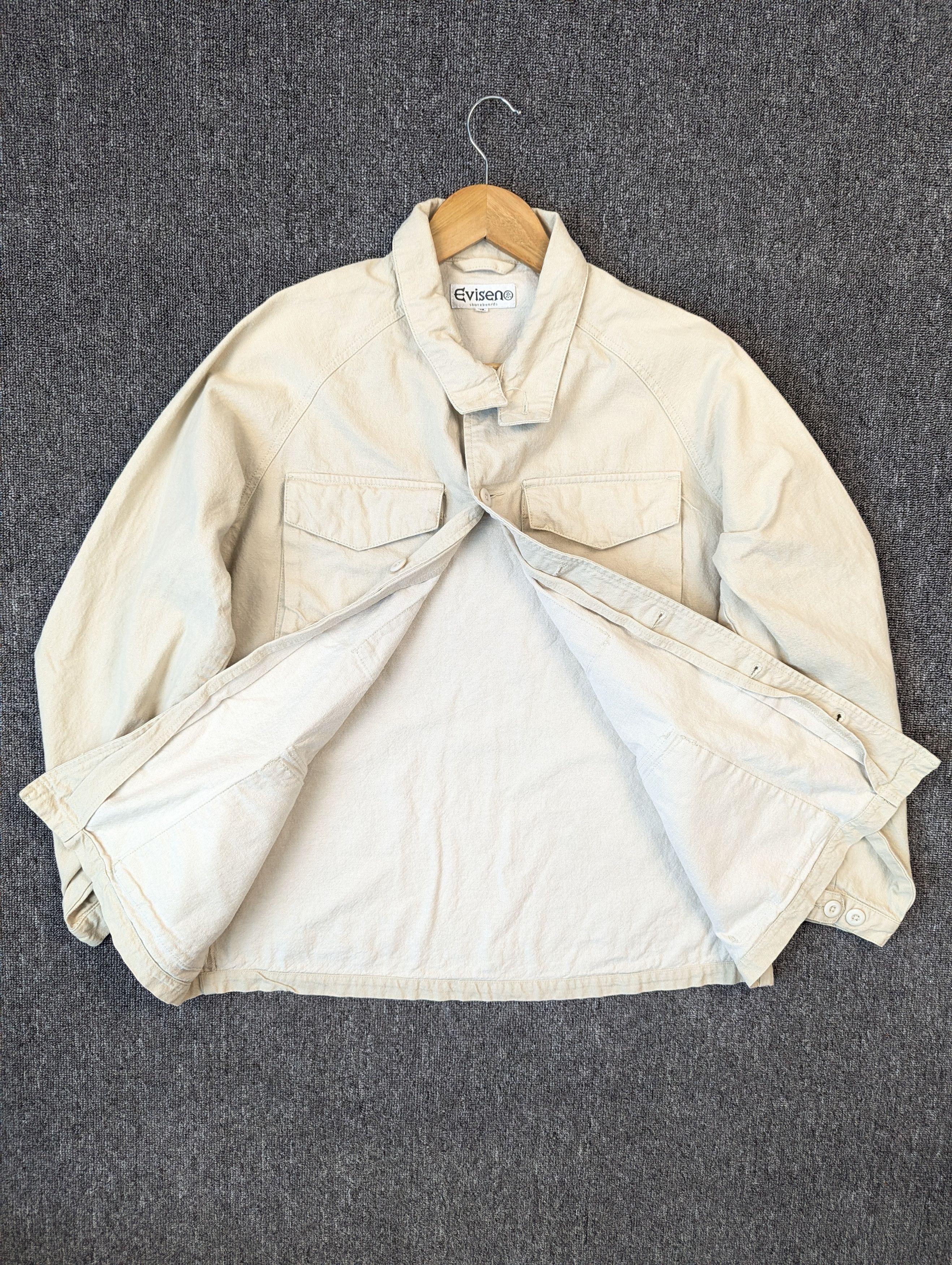 Vintage Vintage Evisen Skateboarding 4 Pocket Button Ups Jacket Size US XL / EU 56 / 4 - 9 Thumbnail