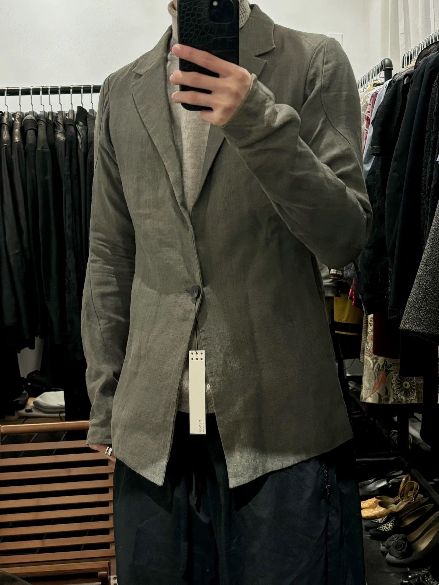 Devoa Devoa Insect-Inspired Cotton Suit Jacket Size 1 Size US S / EU 44-46 / 1 - 2 Thumbnail