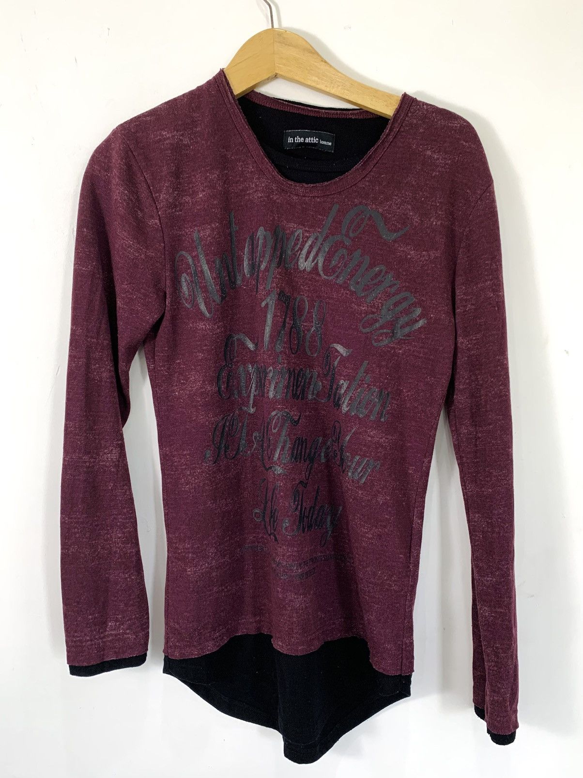 In The Attic Double layer longsleeve in the attic grunge style archive Size US M / EU 48-50 / 2 - 1 Thumbnail