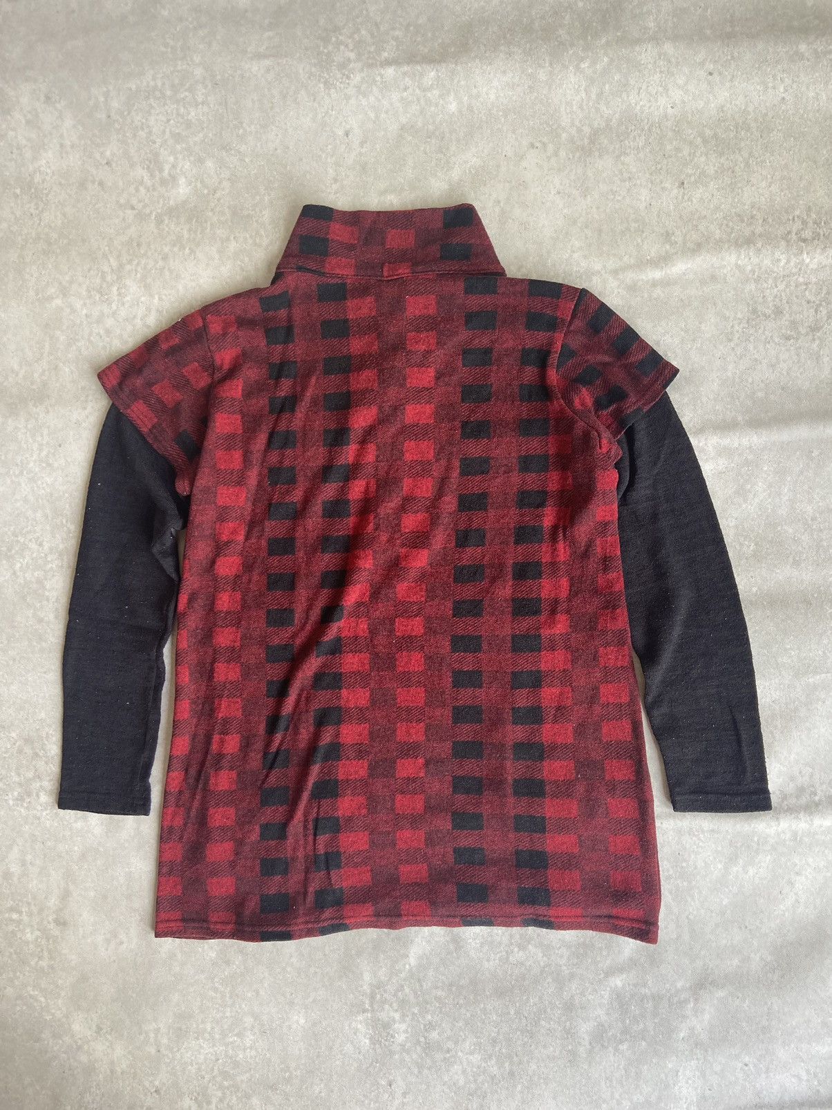 If Six Was Nine × Japanese Brand × Le Grande Bleu (L.G.B.) Double Layer Pattern Flannel Long Sleeve Size US L / EU 52-54 / 3 - 7 Thumbnail