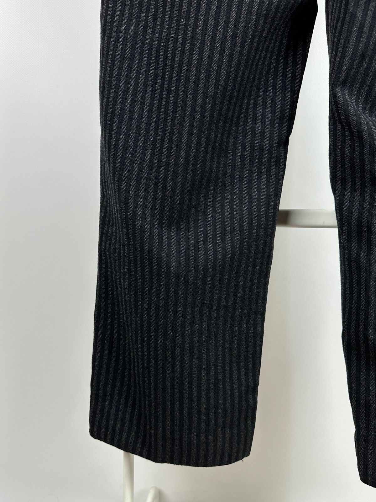 Vintage 1930-50s Antique European Work High Waist Wool Trousers Size US 30 / EU 46 - 15 Thumbnail