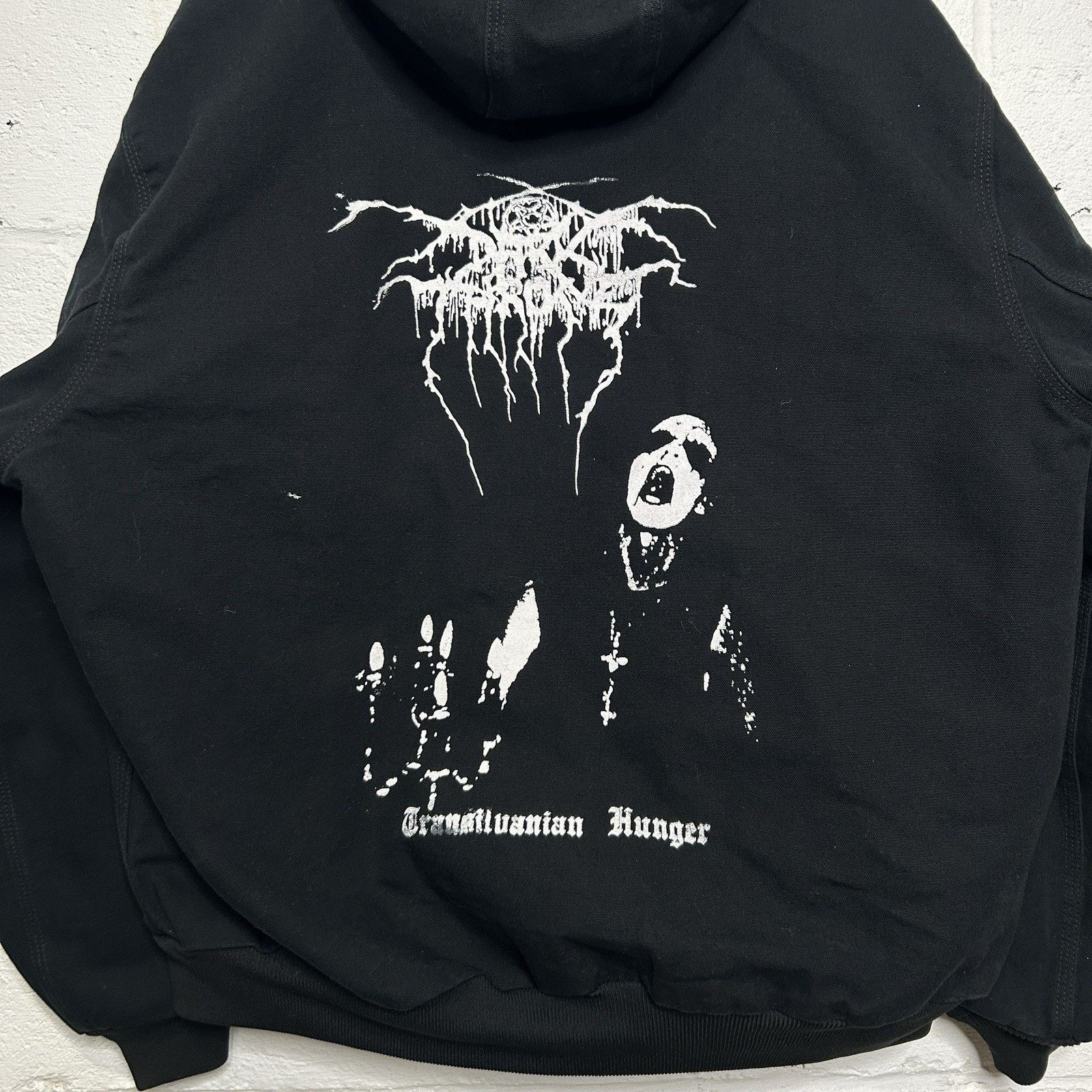 Carhartt Y2K Carhartt Thermal-Lined Hooded Jacket “Black” Dark Throne Size US XL / EU 56 / 4 - 3 Thumbnail