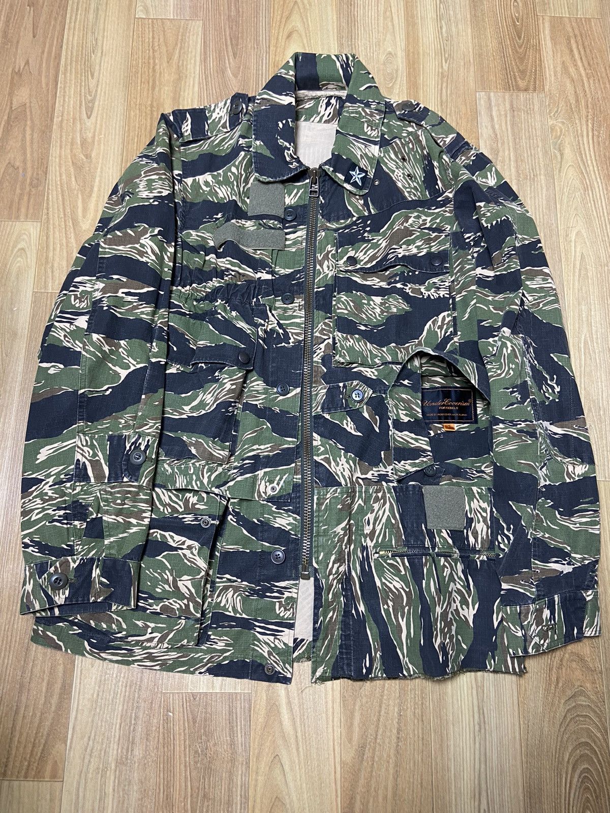 Undercover 3 Undercover SS05 Reconstructed parka jacket tiger camo | Grailed