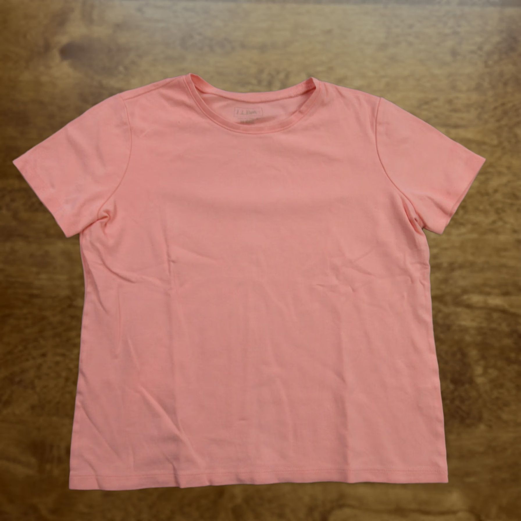 Vintage L.L. Bean Shirt Mens Medium Short Sleeve Crew Neck Lightweight Traditional Pink Size US M / EU 48-50 / 2 - 1 Thumbnail