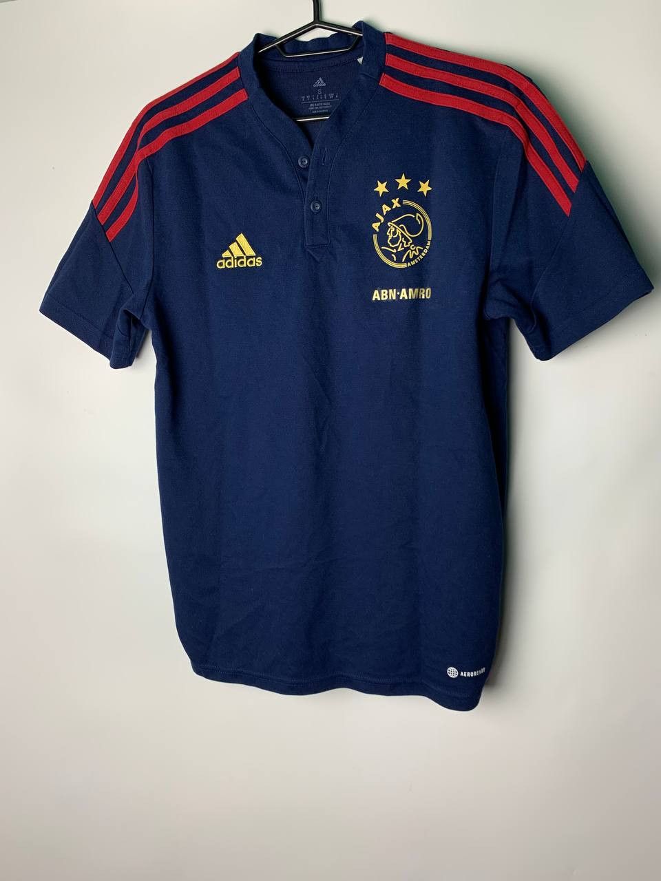 Adidas Ajax Amsterdam 2022 Polo Shirt Blue Adidas Size US S / EU 44-46 / 1 - 1 Thumbnail