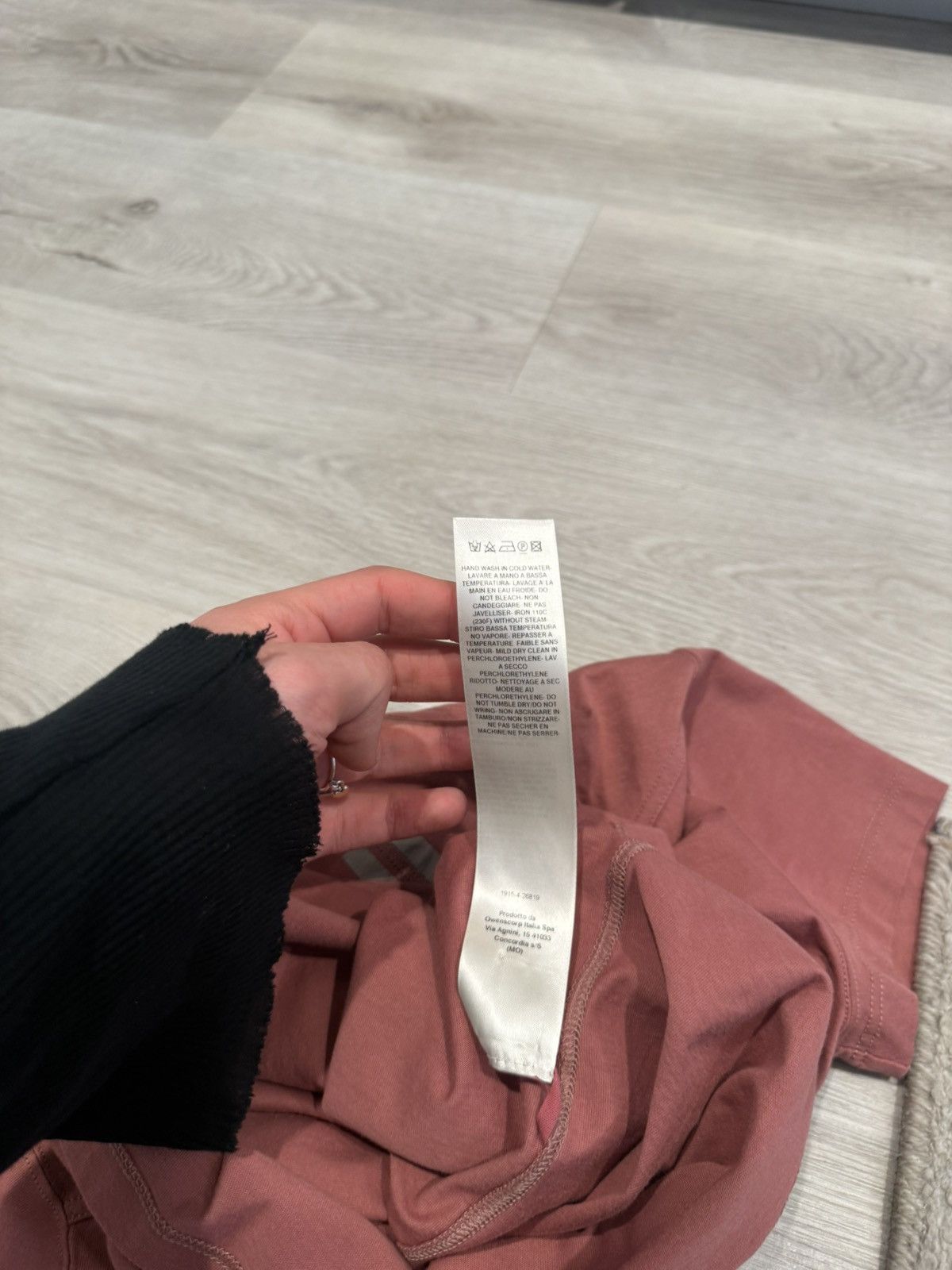 Rick Owens f/w 2024 level tee!! Size US XS / EU 42 / 0 - 8 Thumbnail