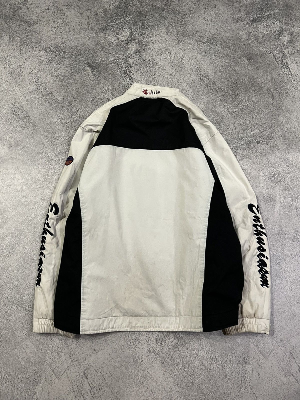 Honda × Vintage Vintage Y2k Honda Racing Faded Thrashed Nylon Jacket 90’s Size US M / EU 48-50 / 2 - 15 Thumbnail