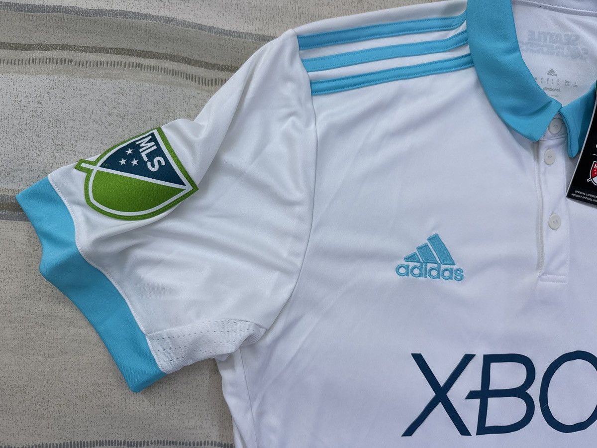 Adidas Adidas Seattle Sounders FC 2017/18 Away Jersey Large BNWT Size US L / EU 52-54 / 3 - 6 Thumbnail