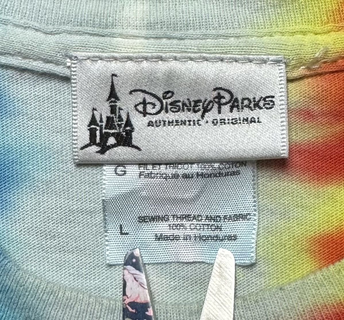 Gildan Disney Parks 2013 Over Printed T-Shirt Tie Dye Gildan Size US L / EU 52-54 / 3 - 12 Thumbnail