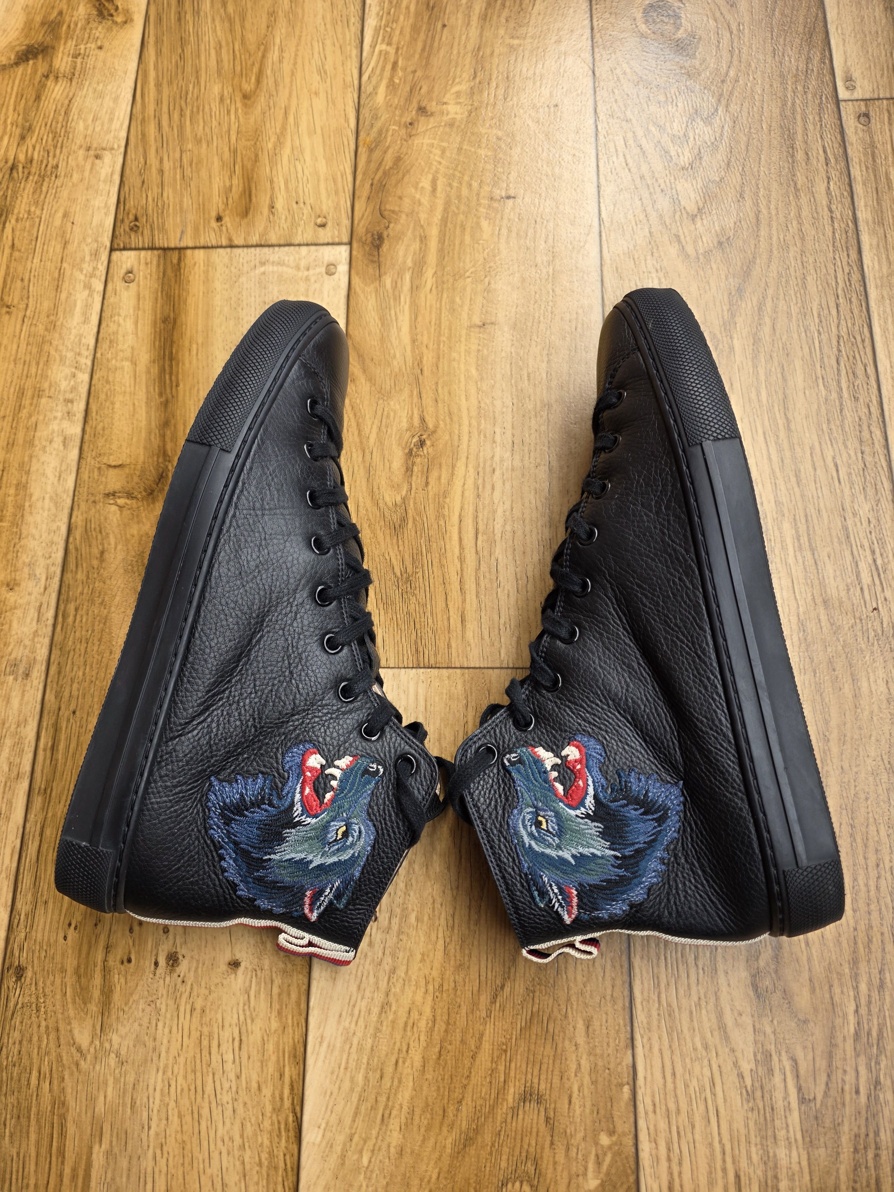 Gucci Gucci Major Wolf High Top Sneakers Size US 9.5 / EU 42-43 - 5 Thumbnail