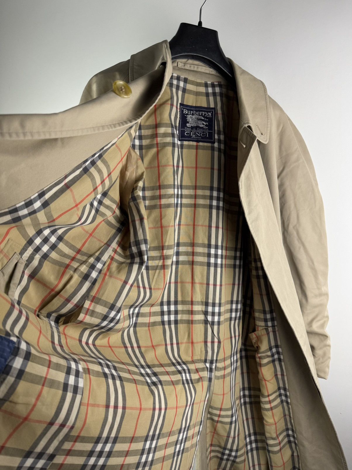 Burberry Burberry Prorsum Trench Coat Jacket Beige Size US L / EU 52-54 / 3 - 1 Thumbnail