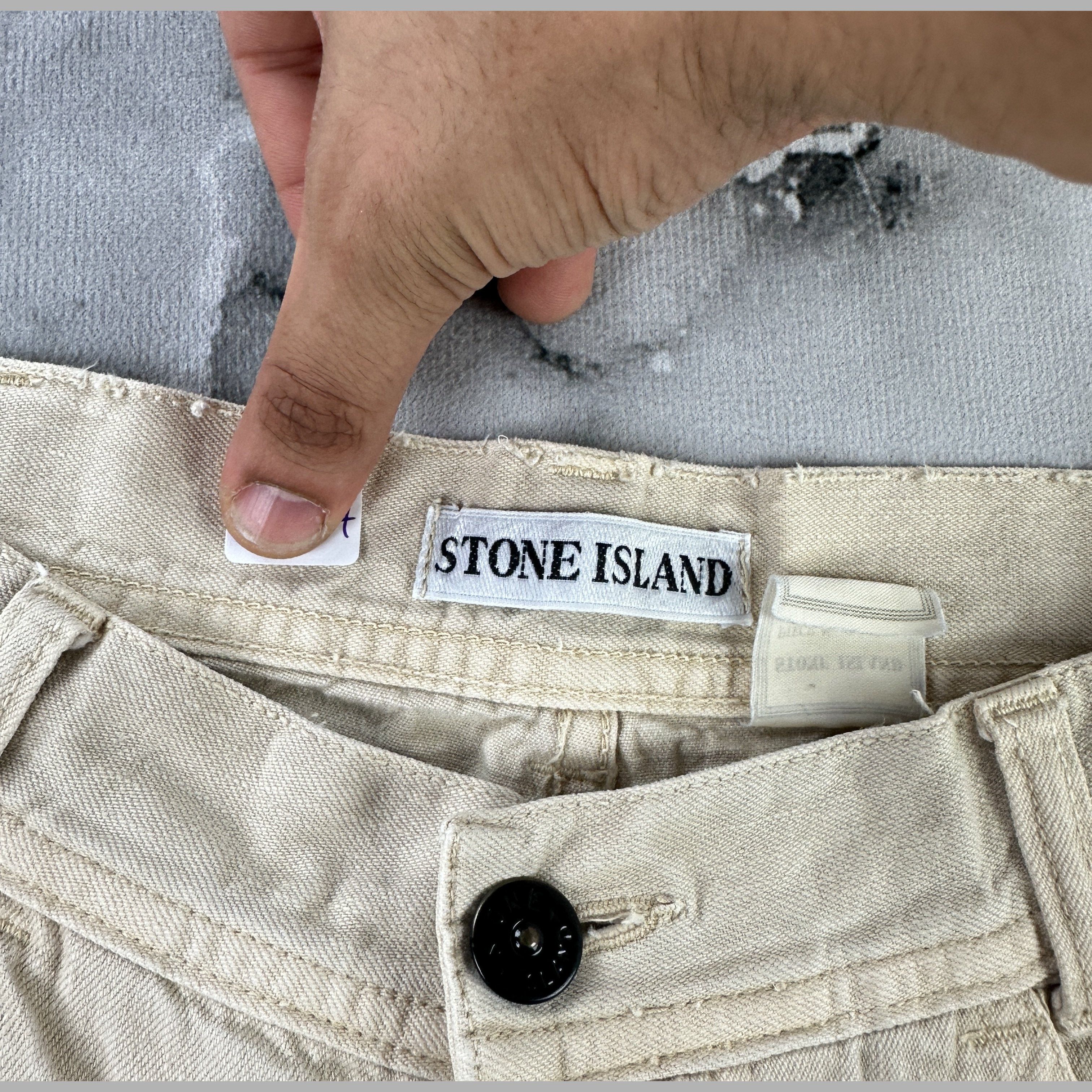 Stone Island Pantaloni Chino Stone Island Marina Cotone ’90s – 48 IT Size US 34 / EU 50 - 2 Thumbnail