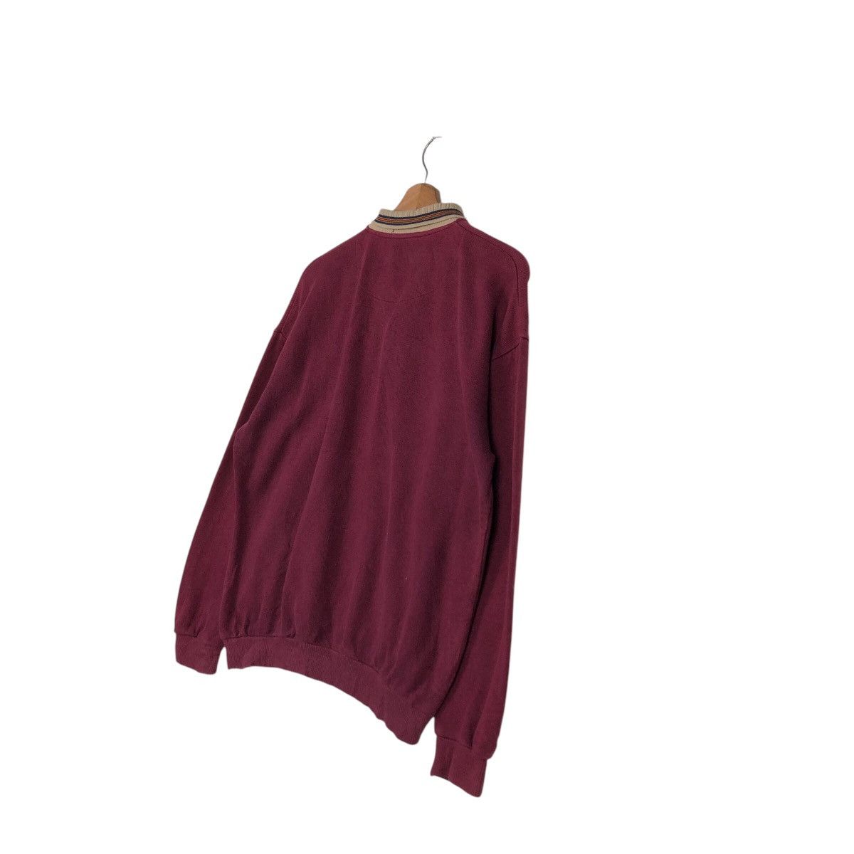 Japanese Brand Vintage College Collar Sweatshirt Unknown Brand IsseyMiyake Size US M / EU 48-50 / 2 - 12 Thumbnail