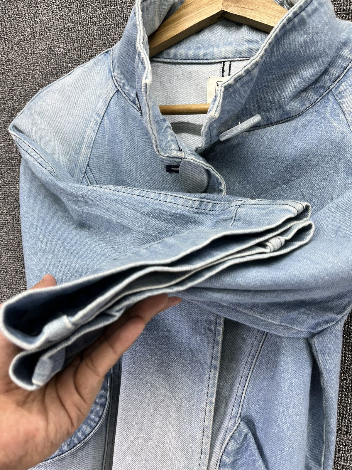 KOJIMA GENES Kojima Market Place Denim Cardigan Jacket Size S / US 4 / IT 40 - 11 Thumbnail