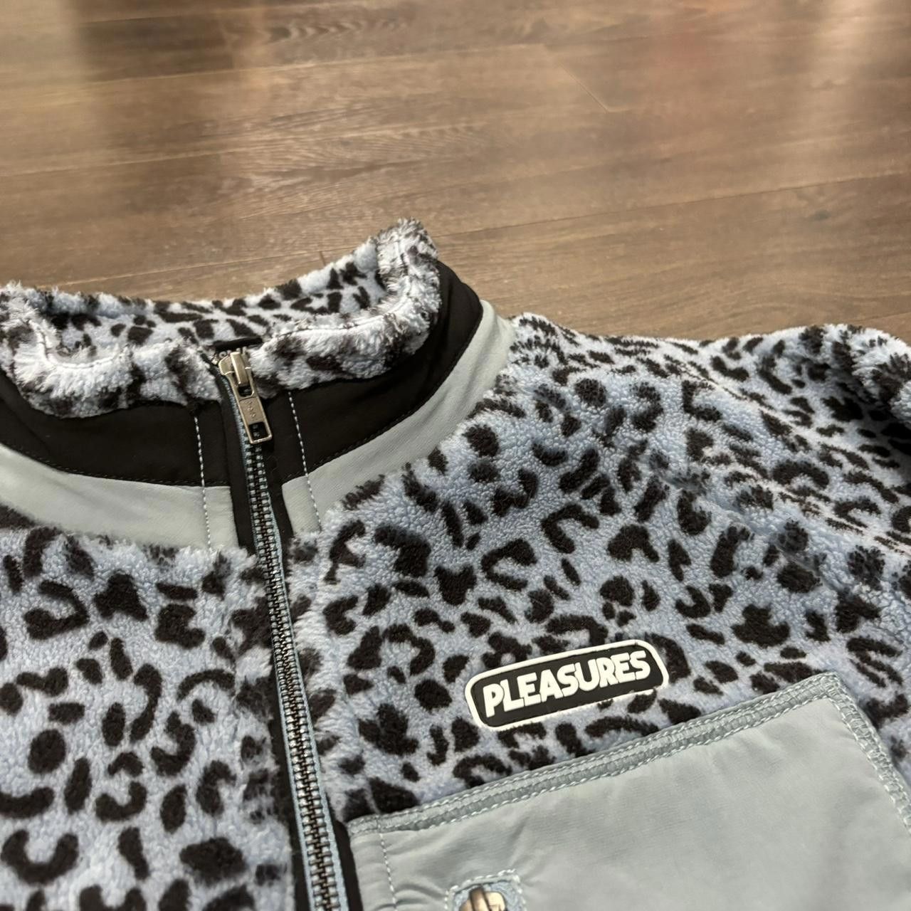 Designer pleasures now leopard print zip up fleece jacket S Size US S / EU 44-46 / 1 - 3 Thumbnail