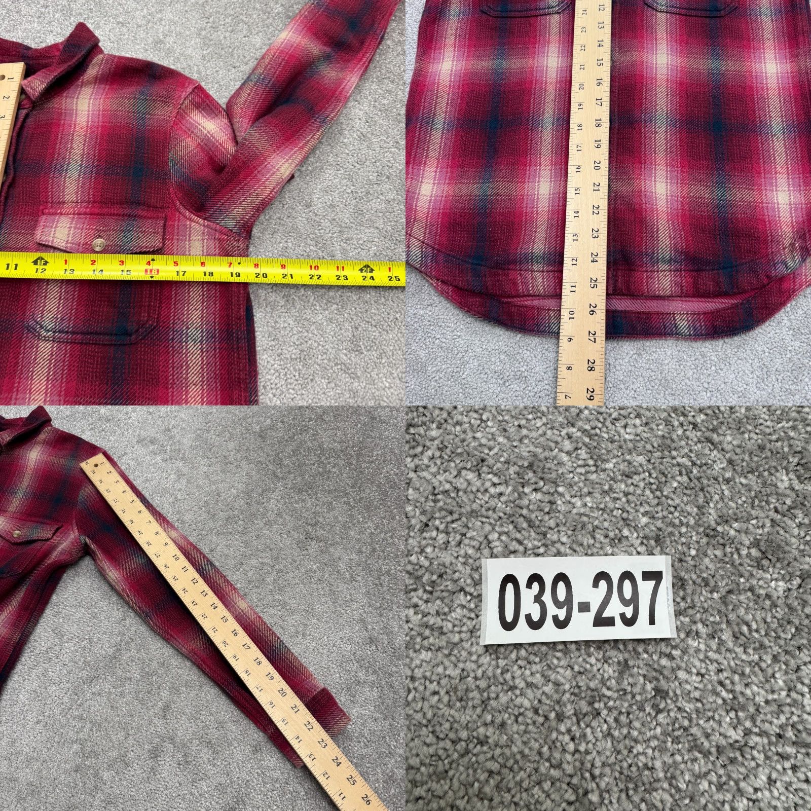 Eddie Bauer Eddie Bauer Button-Down Flannel Shirt Womens Small Red Plaid Cotton Size S / US 4 / IT 40 - 9 Thumbnail
