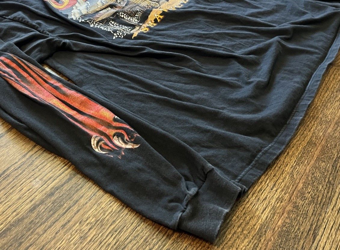 Harley Davidson Vintage Central Harley-Davidson Flame Logo Long Sleeve Sz L Size US L / EU 52-54 / 3 - 12 Thumbnail