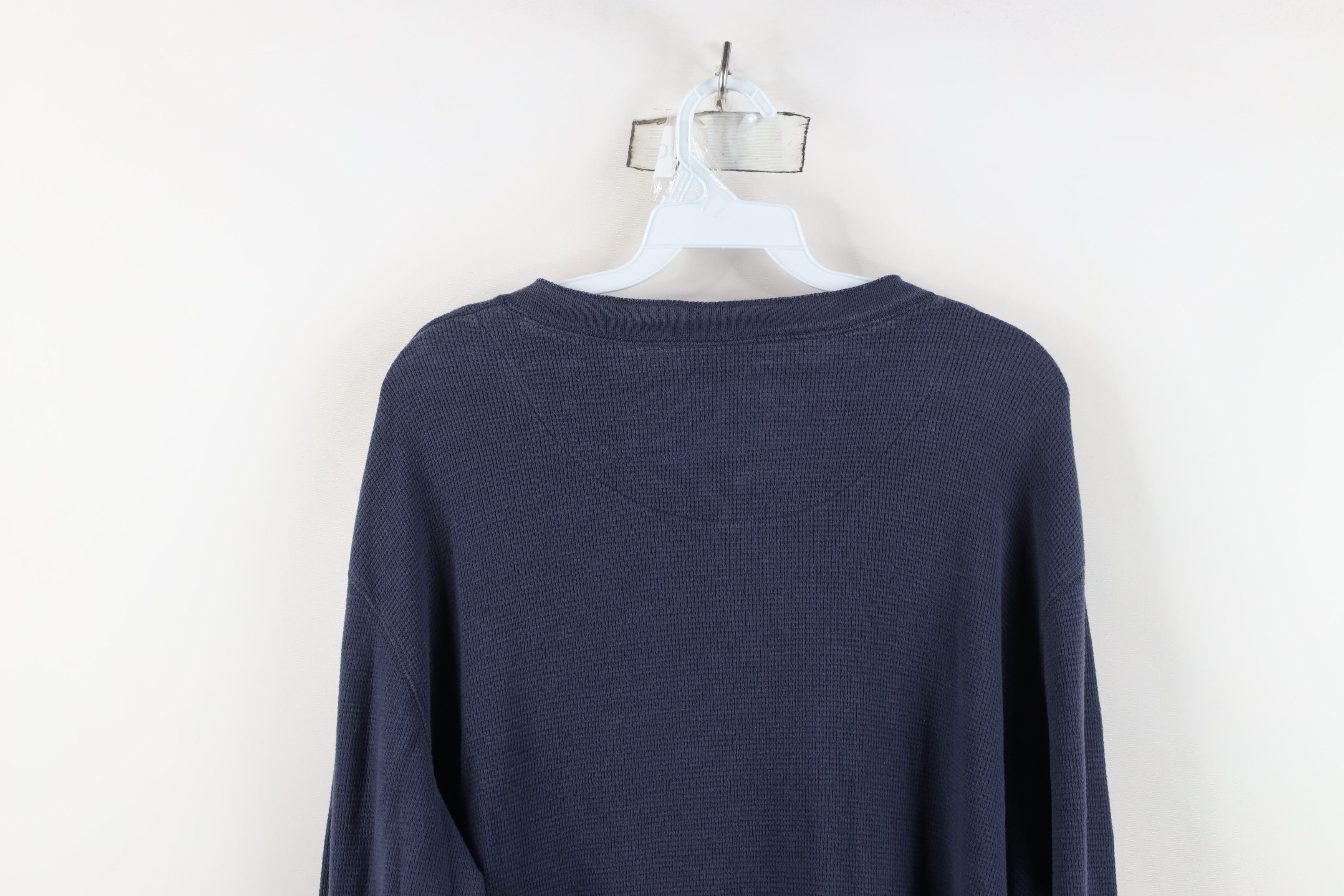 Levi's Vintage Levis Waffle Knit Long Sleeve Henley T-Shirt Size US L / EU 52-54 / 3 - 13 Thumbnail