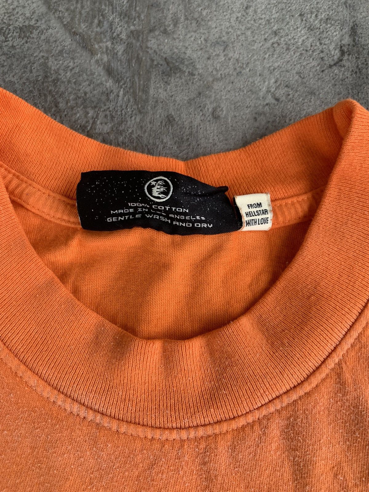 HELLSTAR Hellstar Studios Jesus Path To Paradise Orange T-Shirt Size US S / EU 44-46 / 1 - 6 Thumbnail
