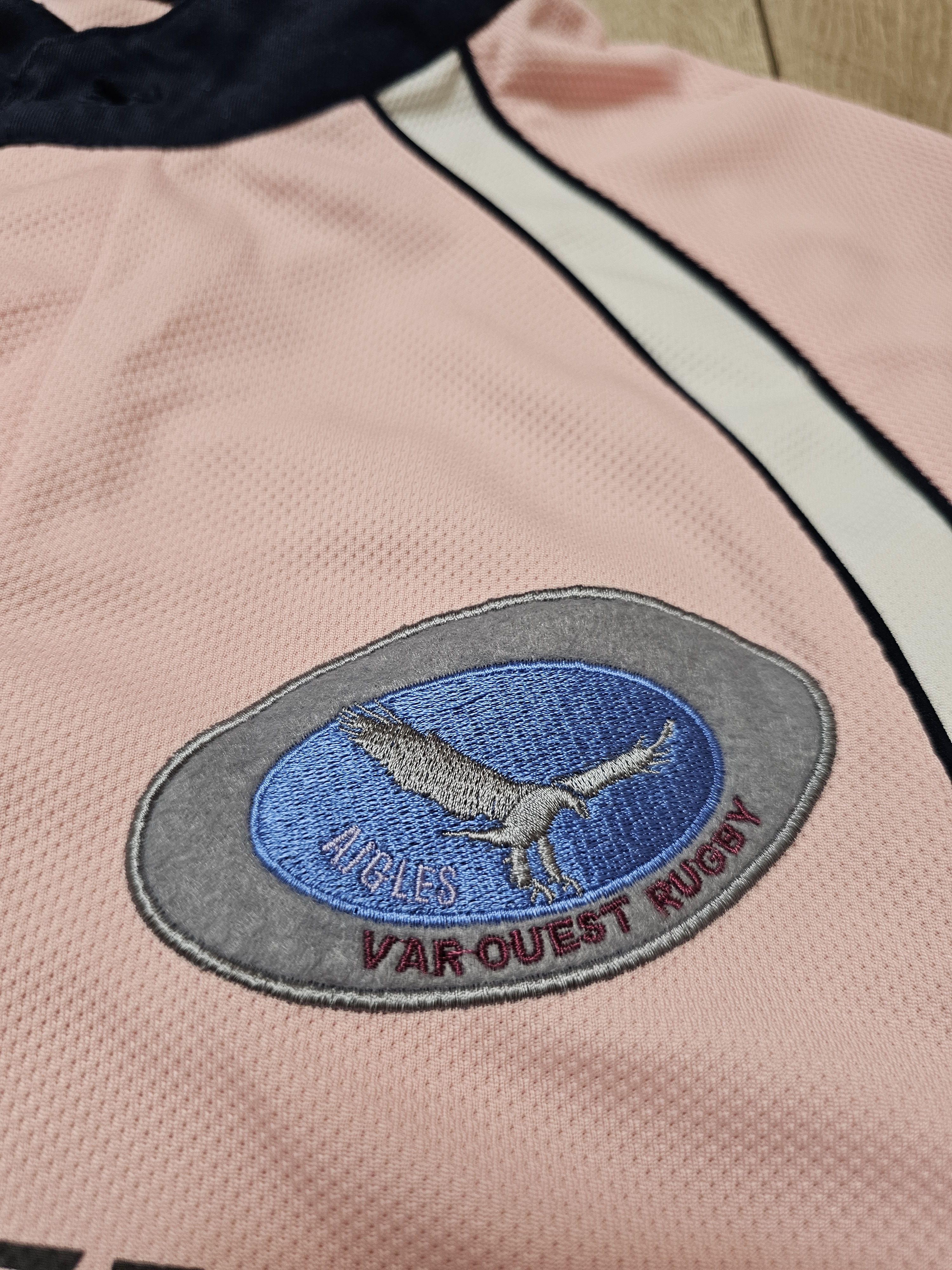 All Sport VAR OUEST AIGLES RUGBY JERSEY COTE D*AZUR FRANCE RUGBY Size US M / EU 48-50 / 2 - 5 Thumbnail