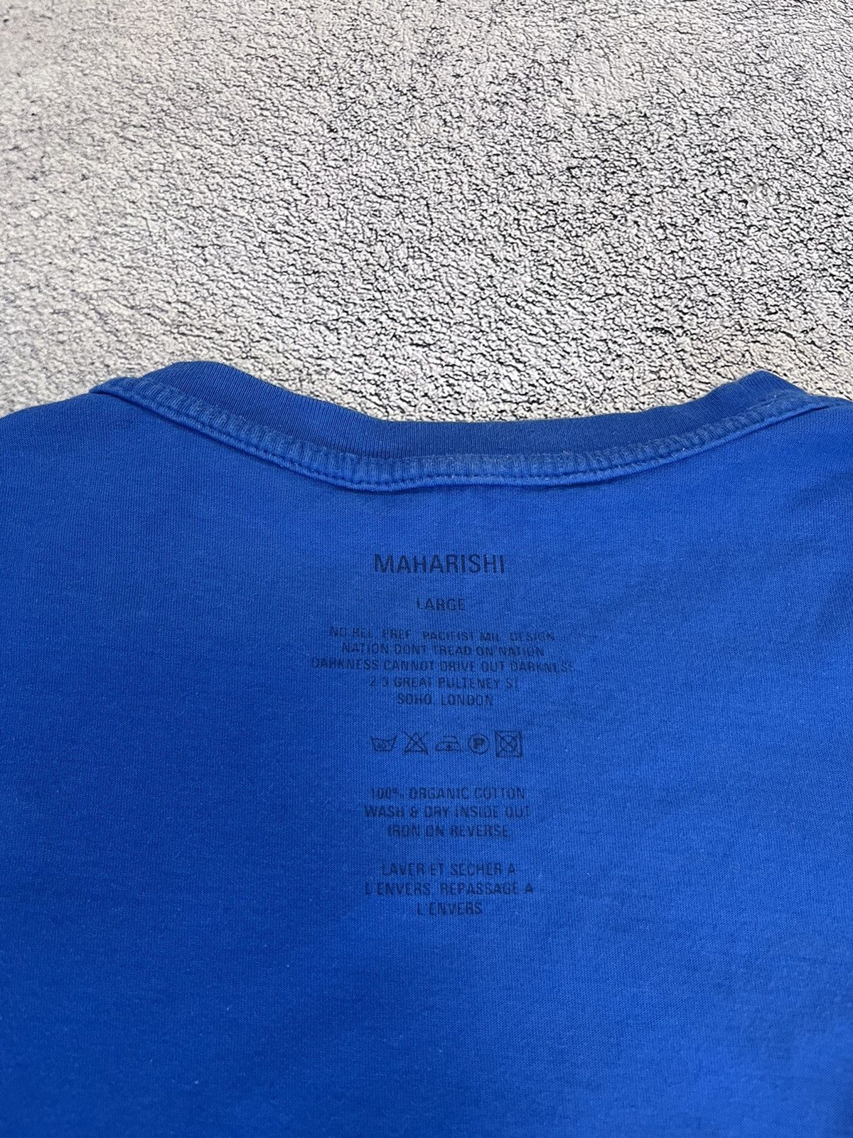 Maharishi Maharishi Men’s T- Shirt Vintage 100% Organic Cotton Size US L / EU 52-54 / 3 - 5 Thumbnail