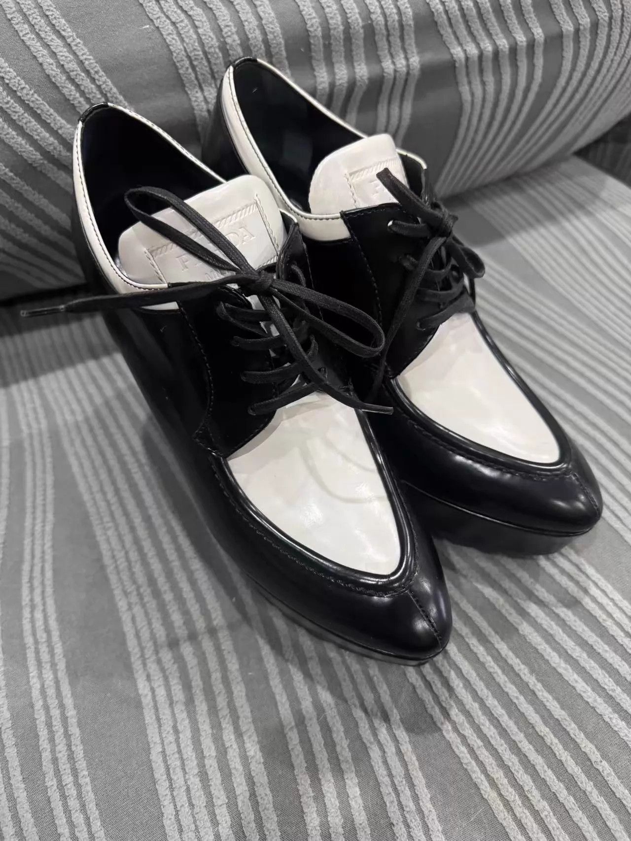 Prada Prada Elevator Shoes 38 Size US 7.5 / IT 37.5 - 1 Thumbnail