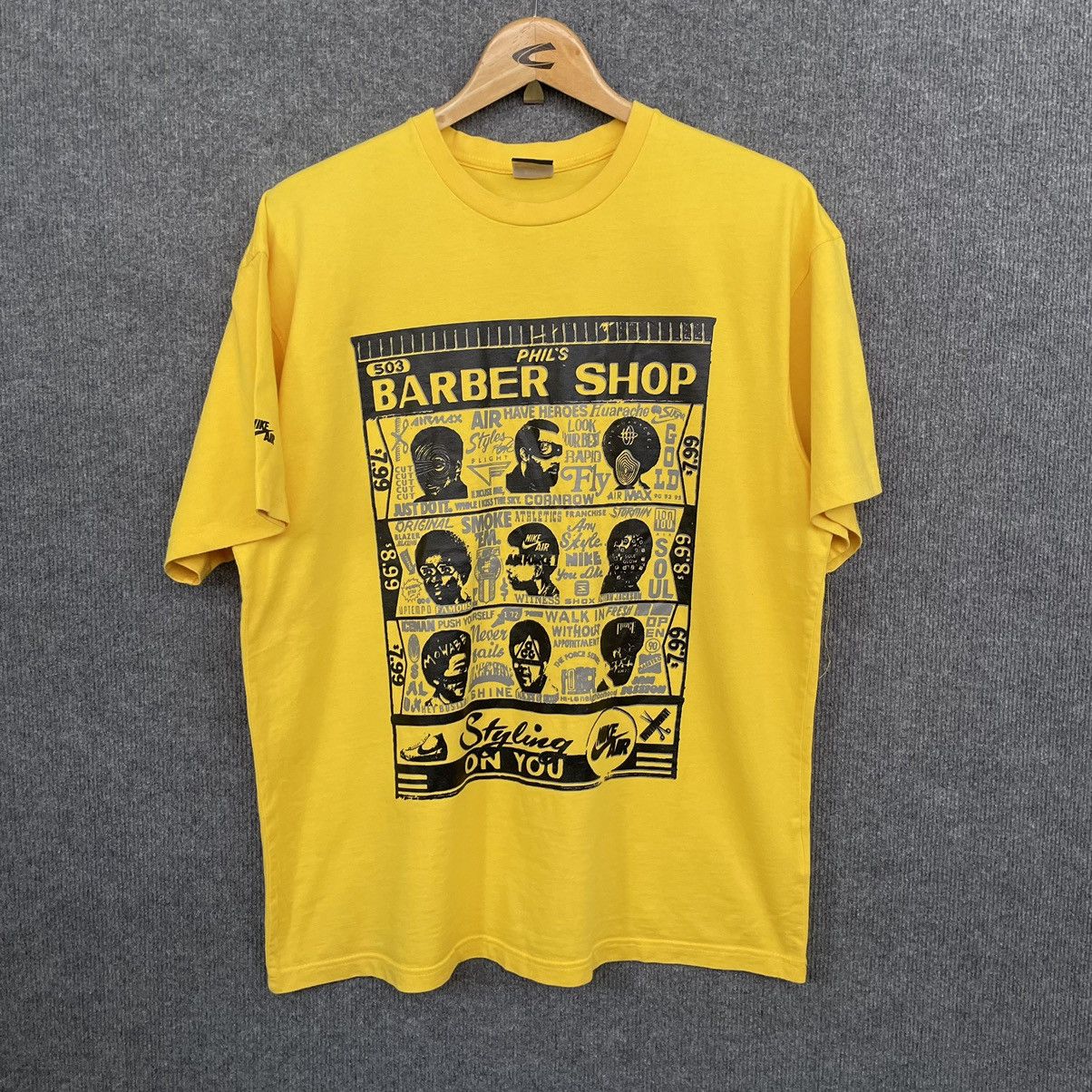 Nike ACG × Vintage Vintage Nike ACG Barber Shop T Shirt Rare Size US L / EU 52-54 / 3 - 1 Thumbnail