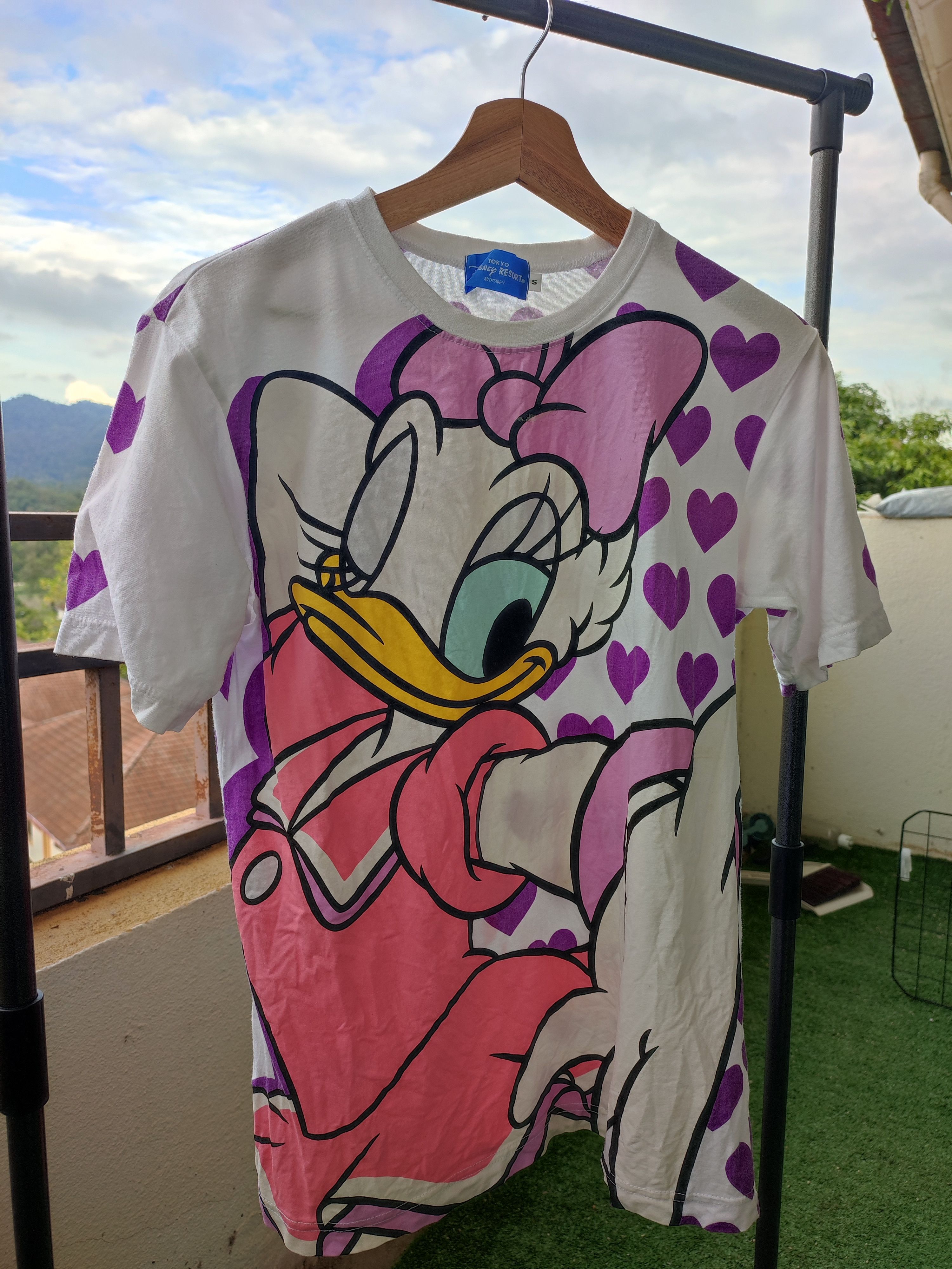 Disney Daisy and Minnie Big Print Tee Size US S / EU 44-46 / 1 - 1 Thumbnail