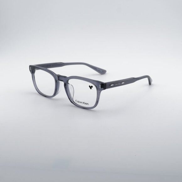 Calvin Klein Calvin Klein CK24528LB 033 Eyeglasses Transparent Grey 52mm Size ONE SIZE - 8 Thumbnail