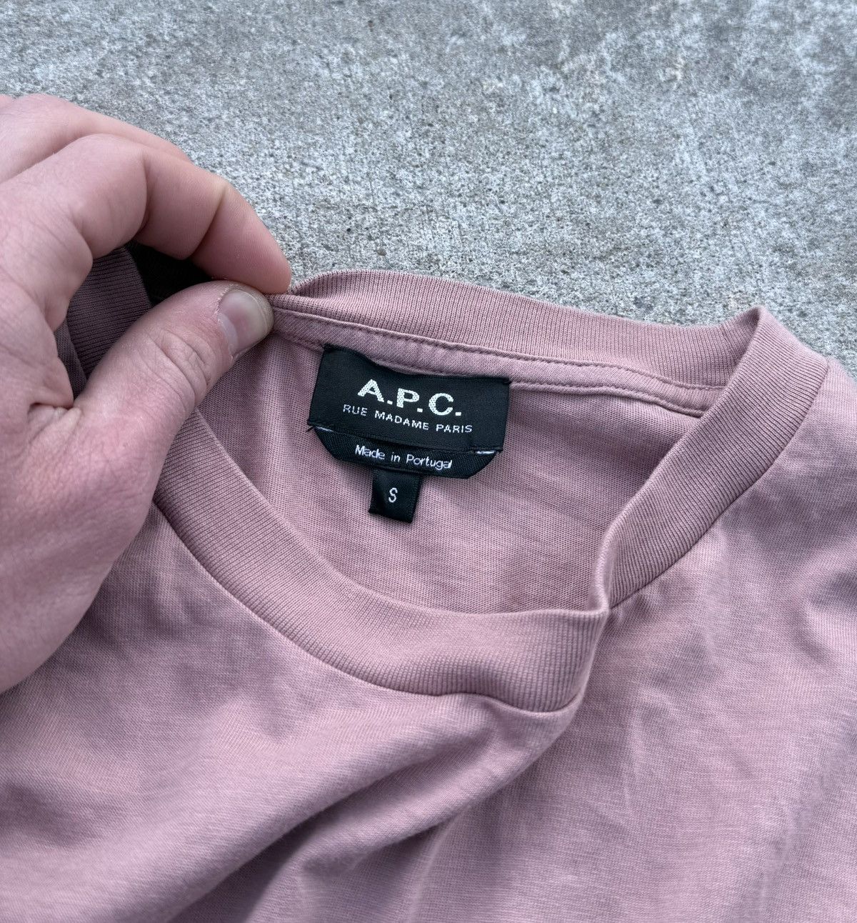 Other Vintage A.P.C luxury streetwear avantgarde track T-shirt Size US M / EU 48-50 / 2 - 6 Thumbnail