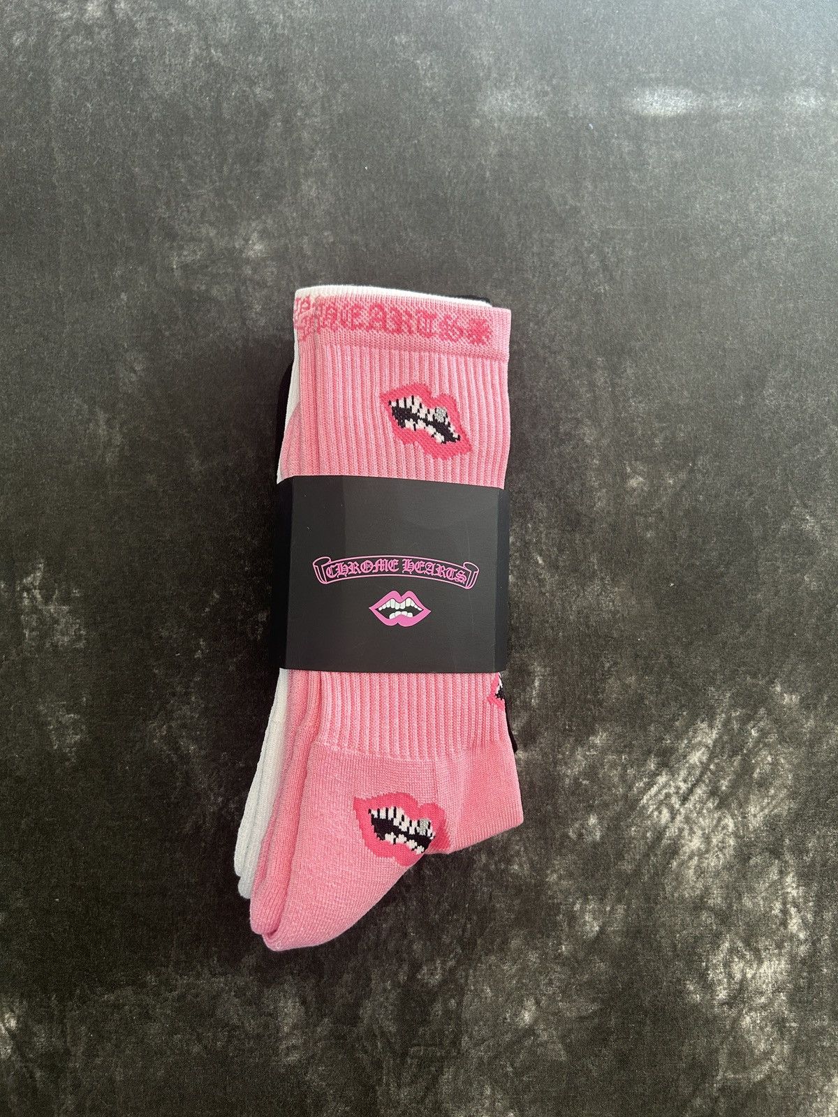 Chrome Hearts Woman's Sport Sock Medium Black | Grailed