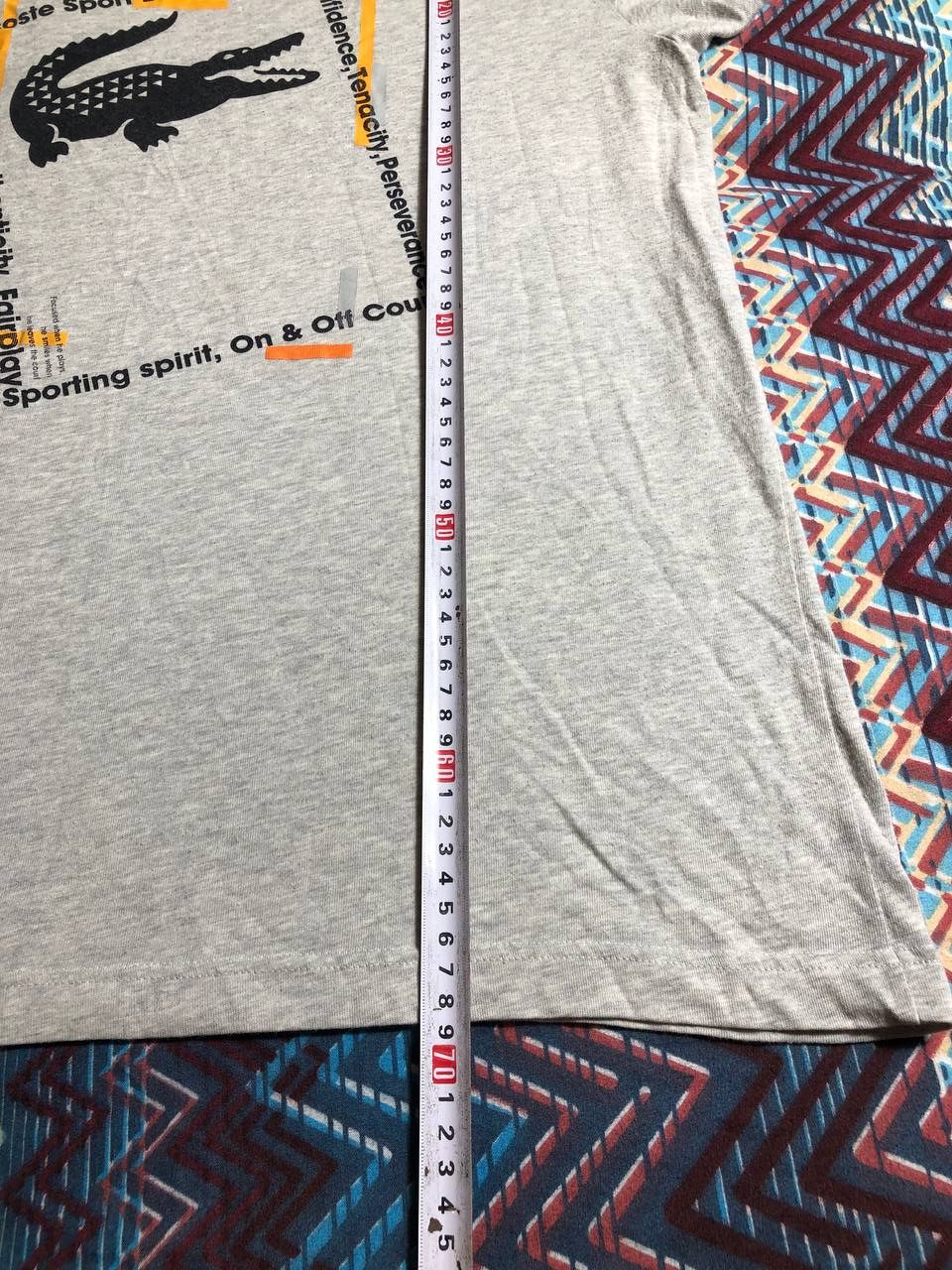 Lacoste Lacoste Big Logo Print Tee T-Shirt Size US L / EU 52-54 / 3 - 10 Thumbnail