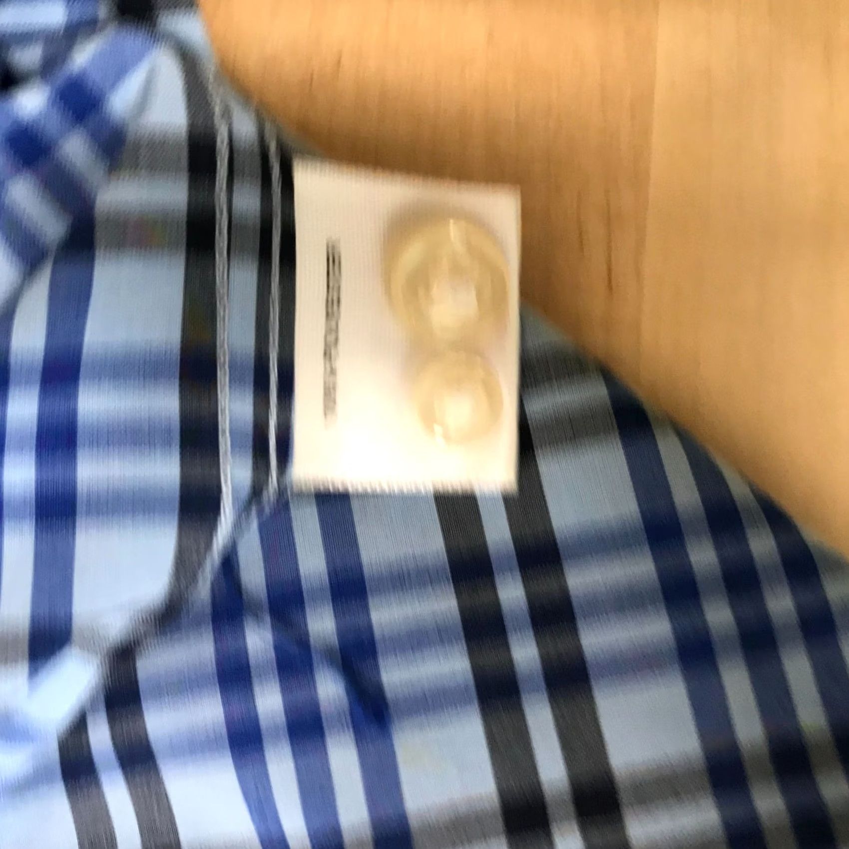 Peter Millar PETER MILLAR Mens Medium Blue Short Sleeve Button Collared Shirt w/Pocket Size US M / EU 48-50 / 2 - 8 Thumbnail