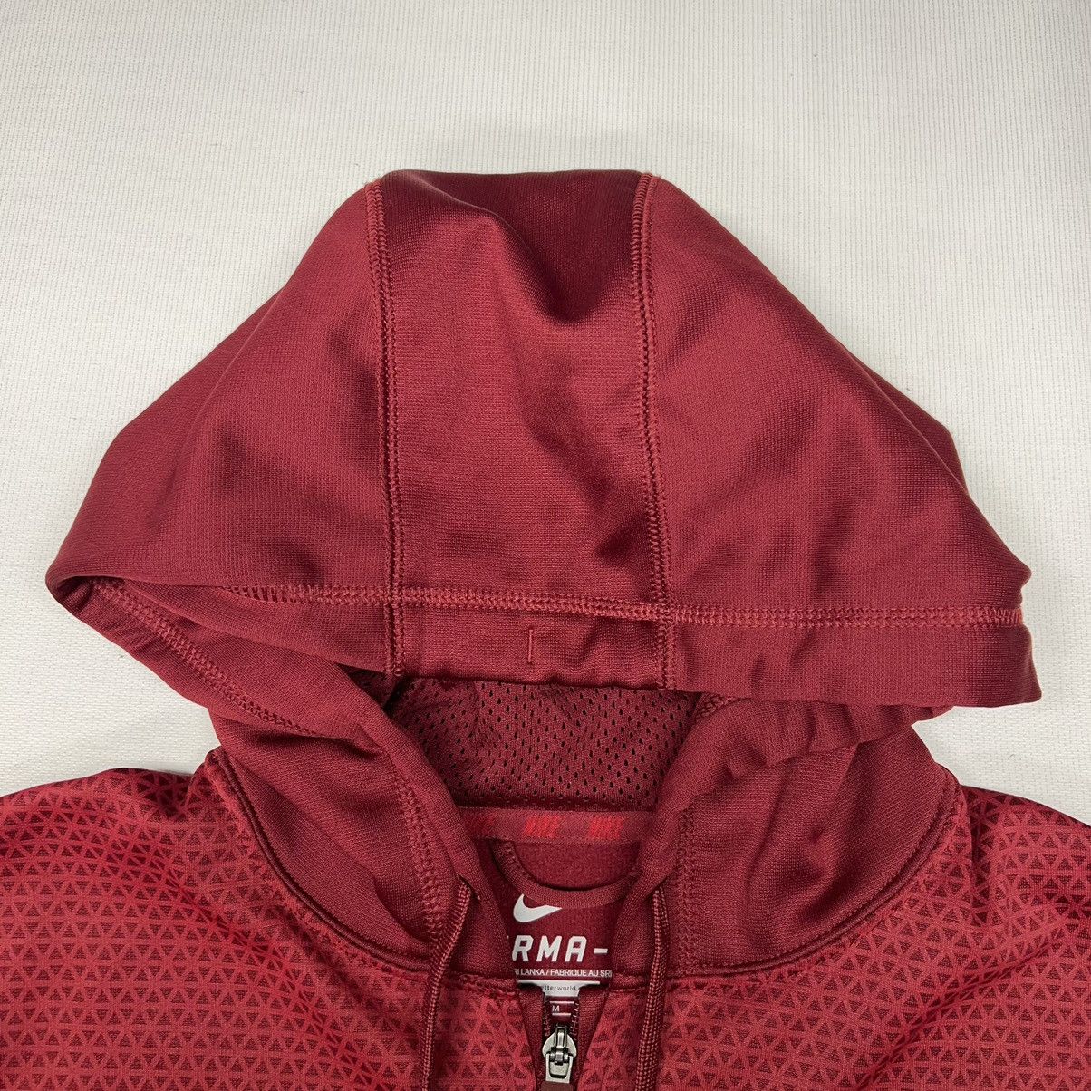 Nike Nike Hoodie Red Therma-Fit Zip Sweatshirt Sweater Fleece Size US M / EU 48-50 / 2 - 7 Thumbnail