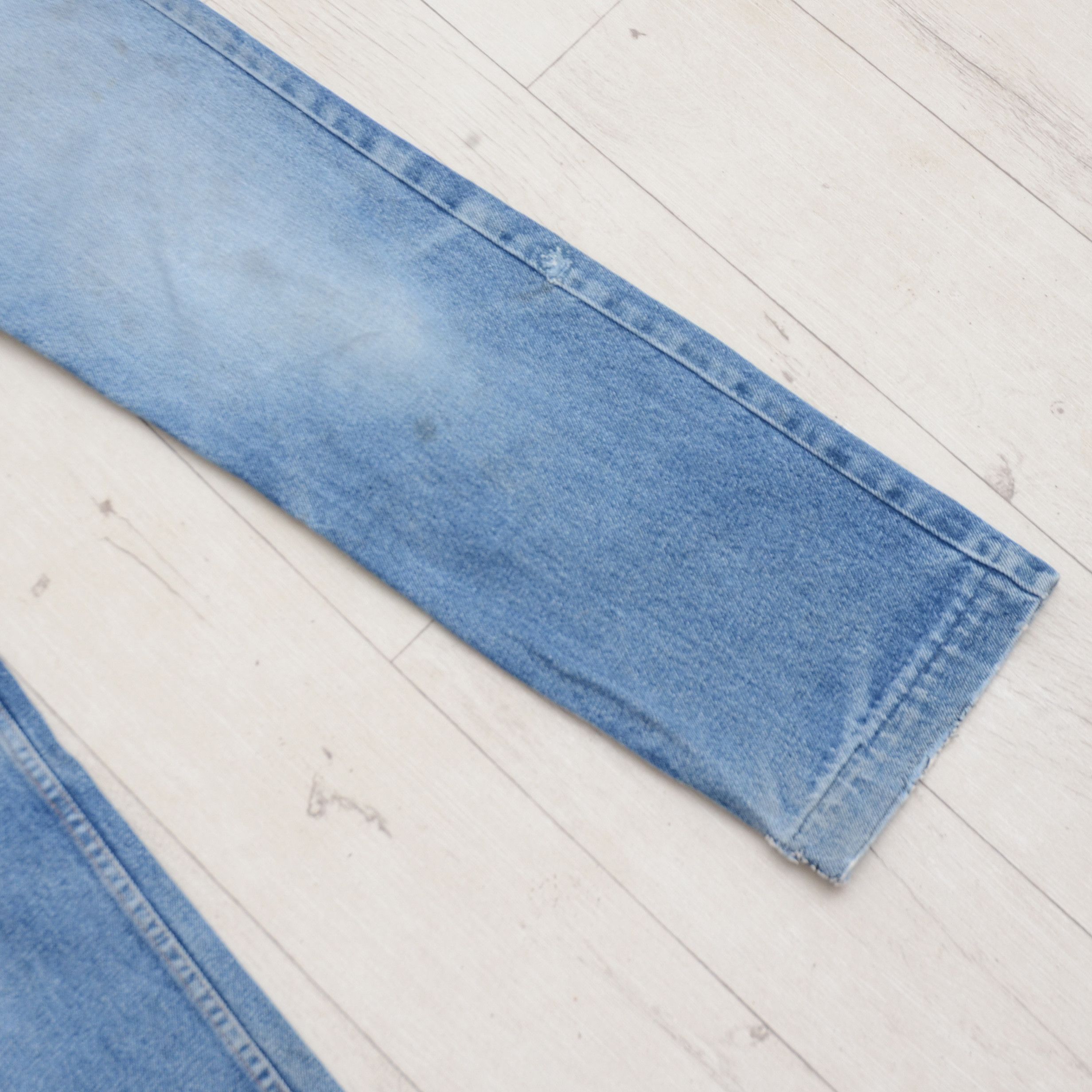 Levi's Vintage Levis Distressed Jeans Orange Tab Boot 80s Y2K Size US 30 / EU 46 - 6 Thumbnail