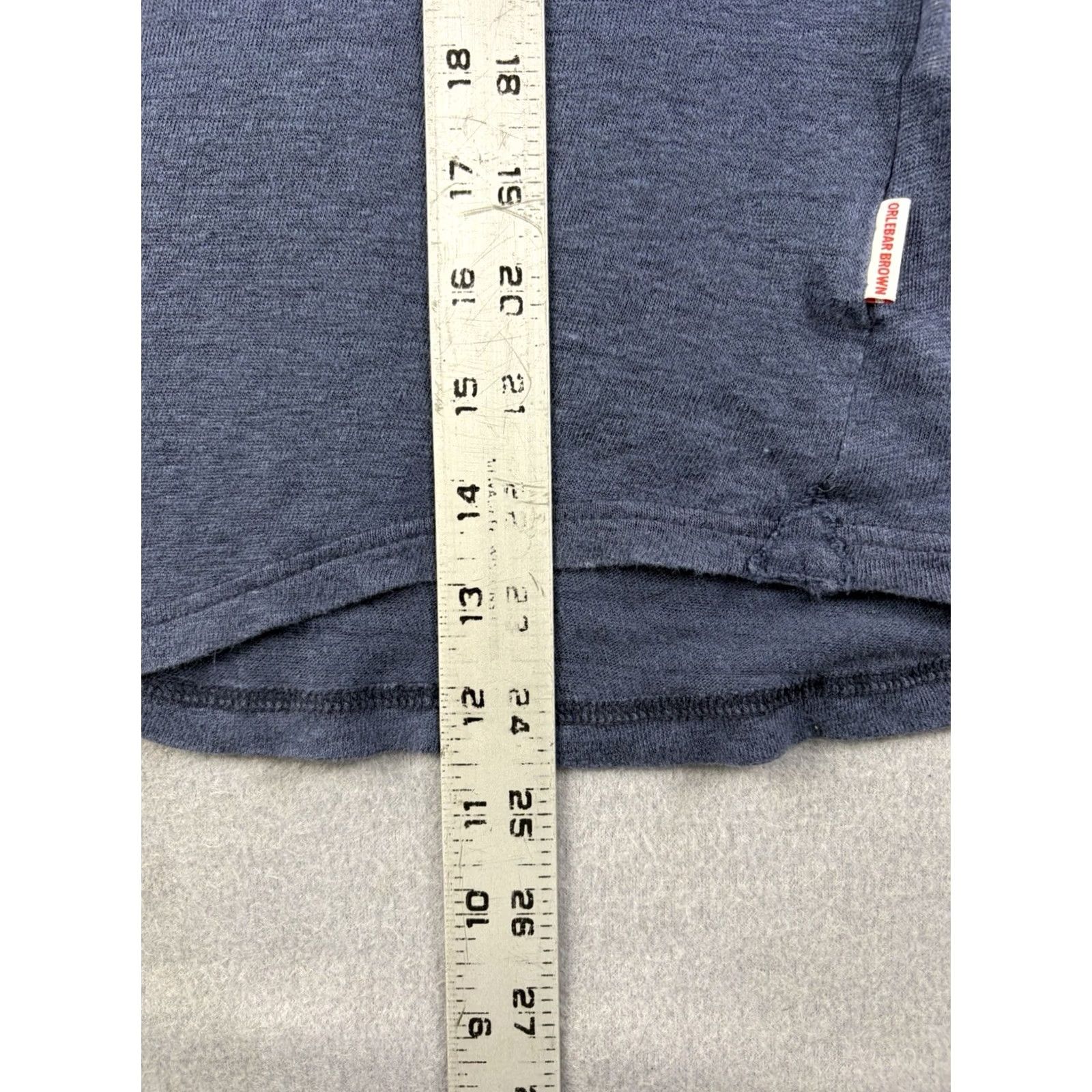 Orlebar Brown Orlebar Brown Polo Shirt Mens Size M Blue Short Sleeve Knit Regular Collar Point Portugal Polo Shirt Mens Size US M / EU 48-50 / 2 - 6 Thumbnail