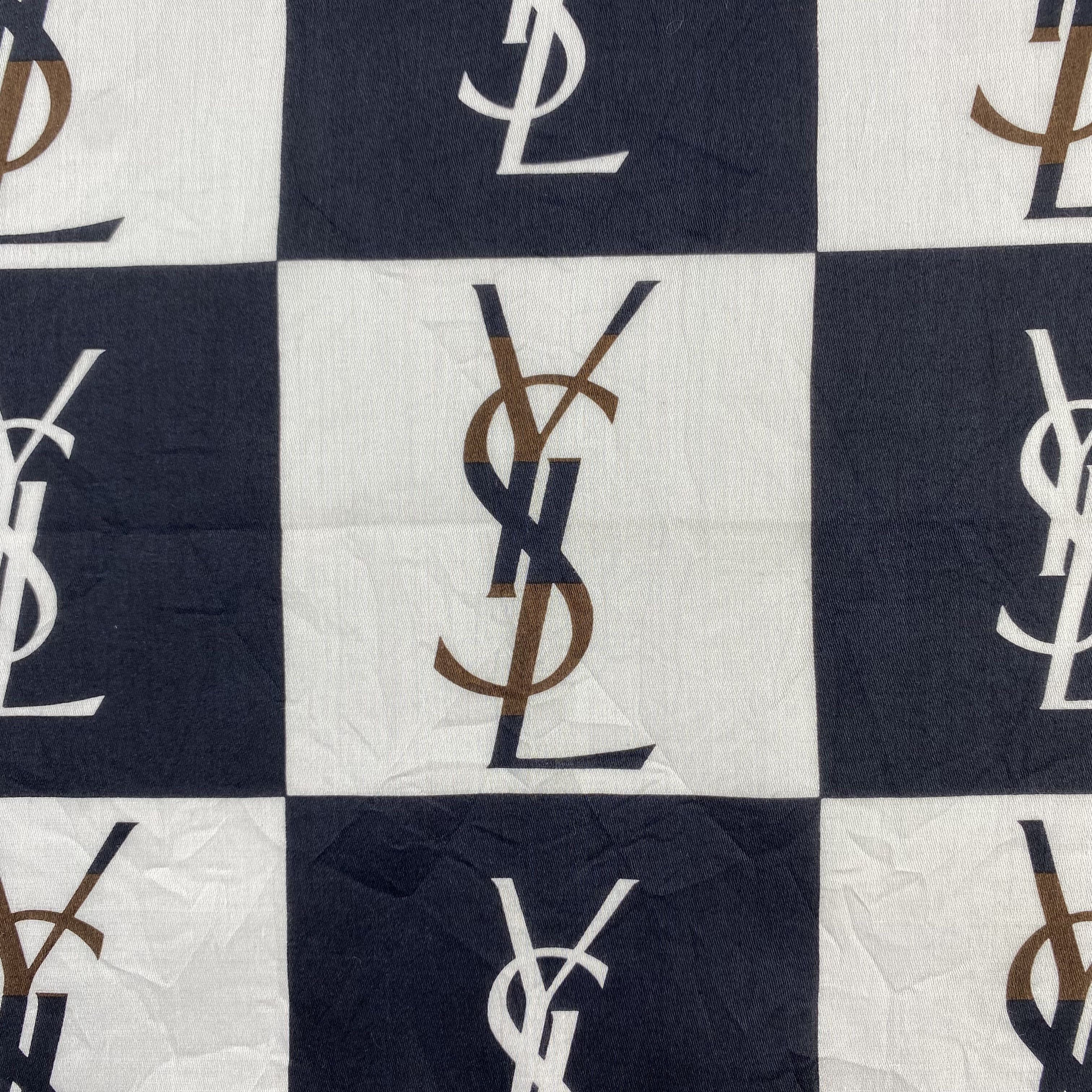 Vintage Yves Saint Laurent Handkerchief / Neckerchief-P1457 Size ONE SIZE - 5 Thumbnail