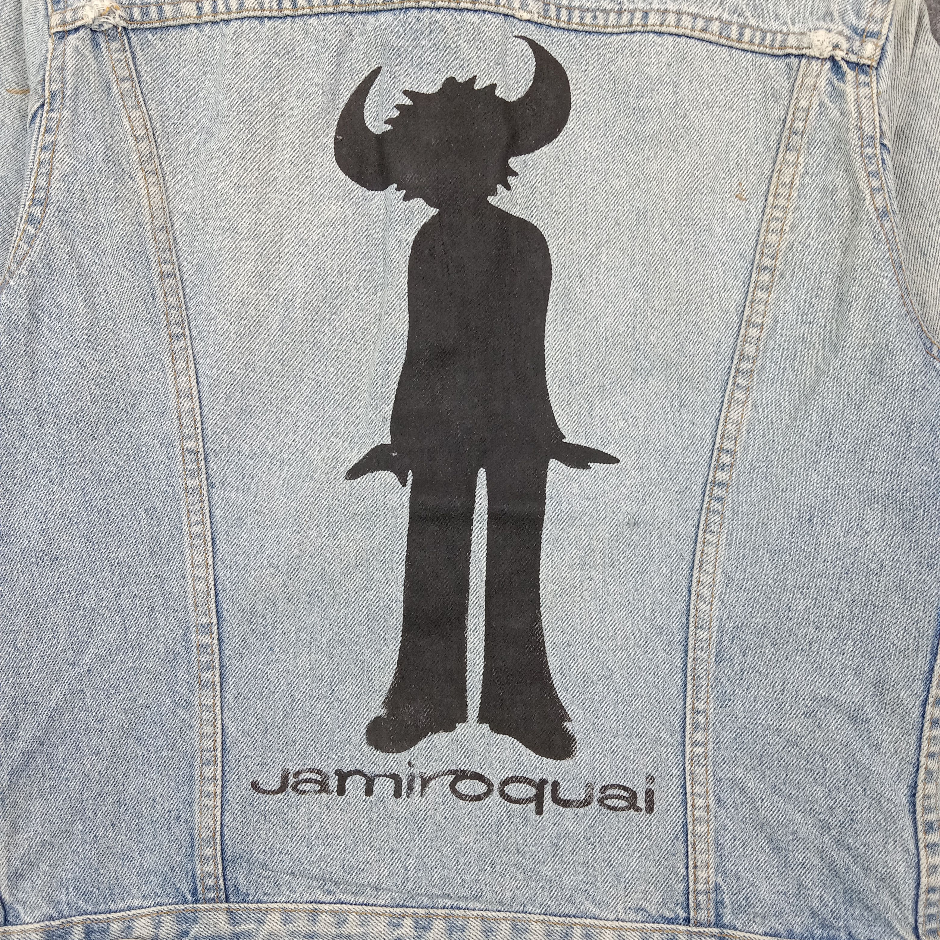 Levi's 90s Levi’s Custom Jamiroquai Buffalo Denim Jacket C277N2 Size US S / EU 44-46 / 1 - 2 Thumbnail
