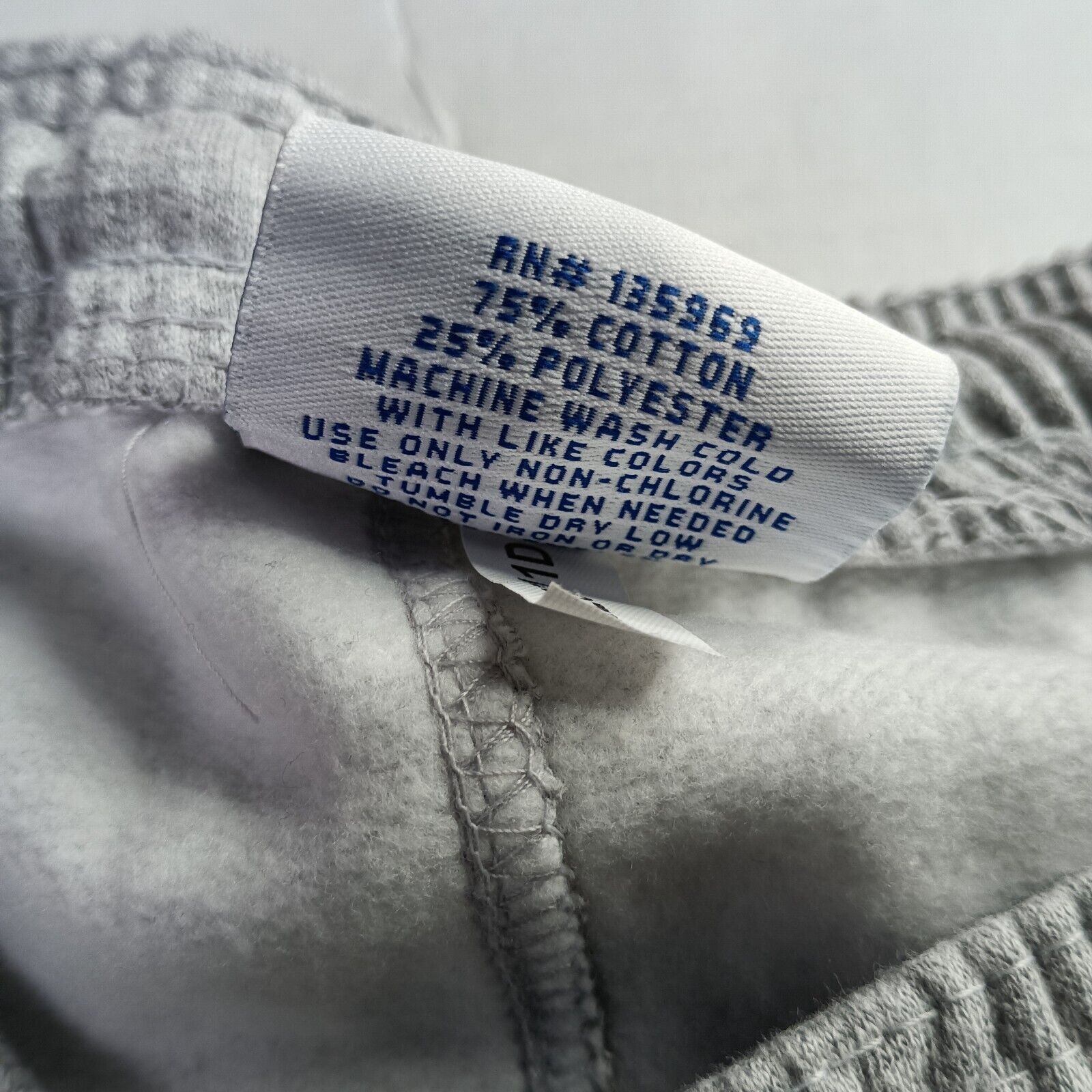 Champion Champion Sweatpants Men 5XL Gray Mediumweight Logo Spell Out Size US 44 / EU 60 - 8 Thumbnail