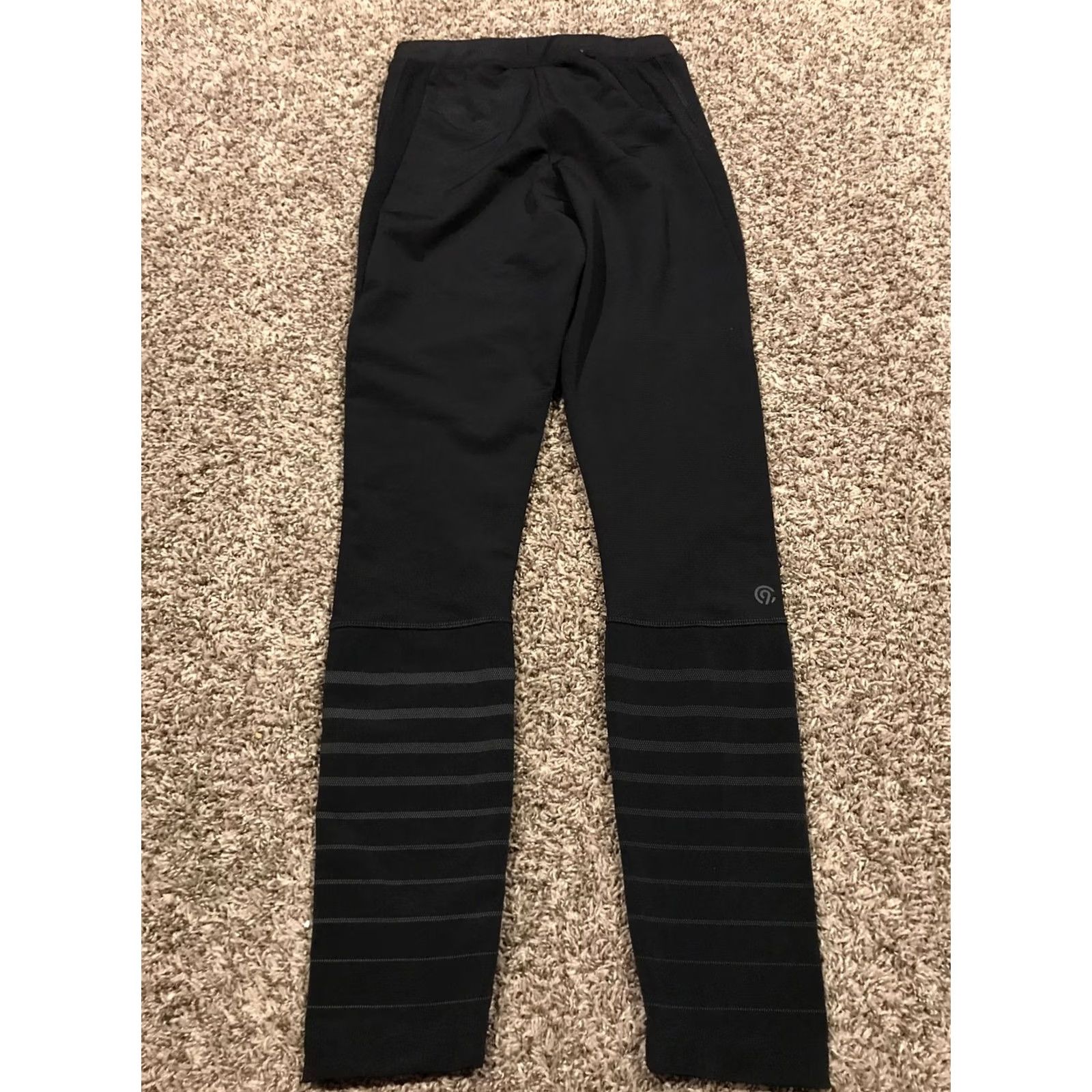 Champion Champion C9 Womens S Black Athletic Pants Polyester Blend Stretch A23 Size 42" / US 20 - 3 Thumbnail